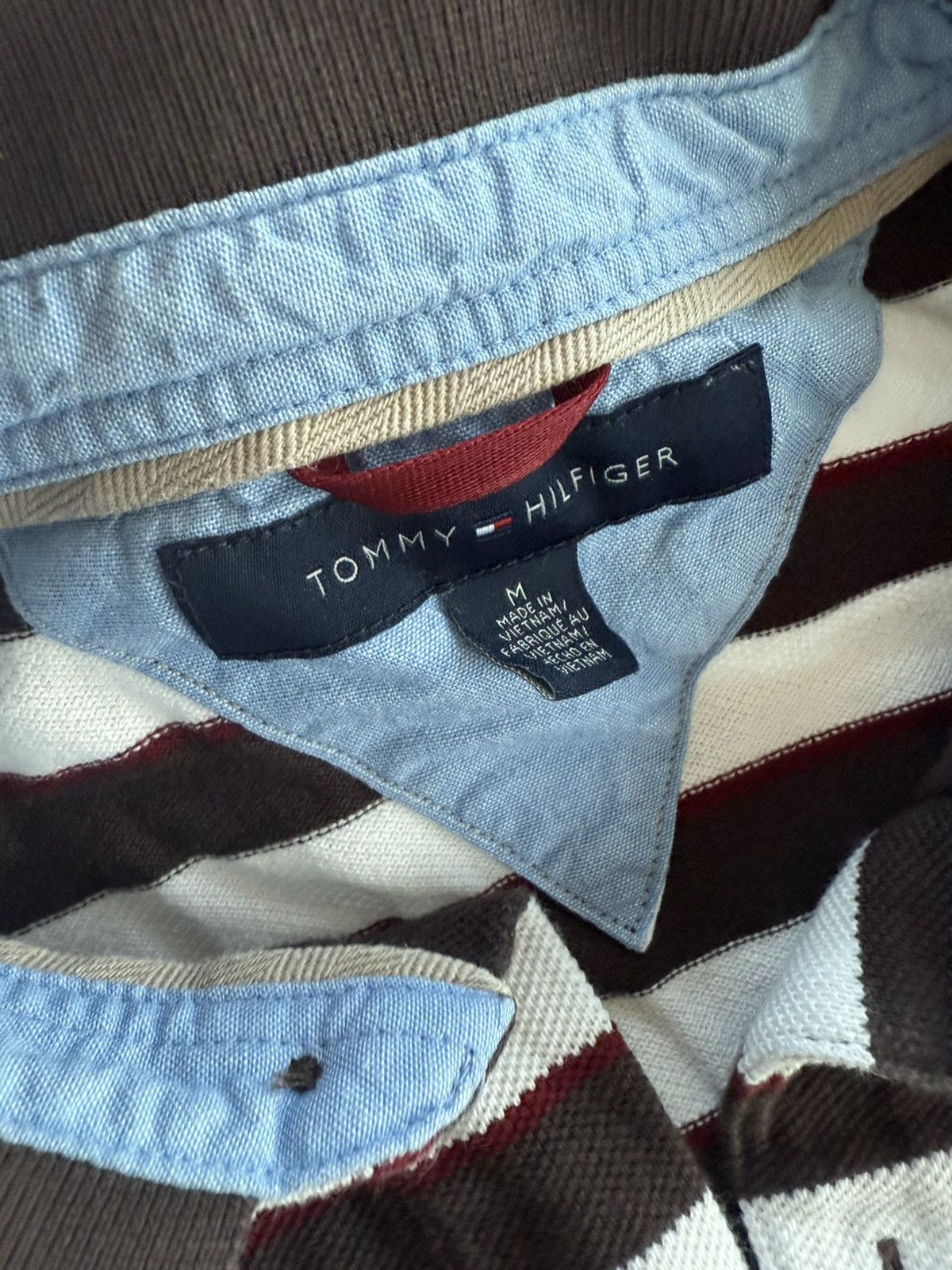 Tommy Hilfiger Tommy Hilfiger Striped Shirt Size US M / EU 48-50 / 2 - 2 Thumbnail