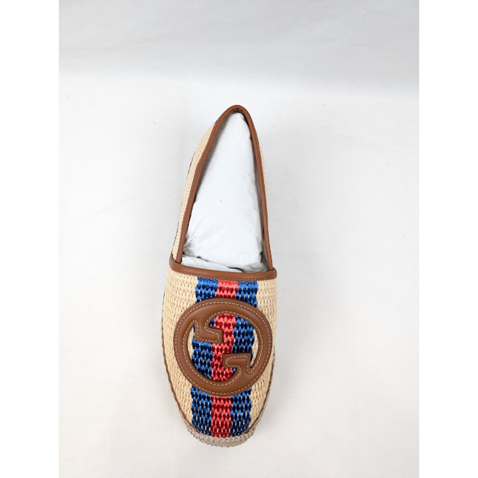 Gucci o1rshd1 Interlocking G Raffia Espadrilles in Multicolor Size US 9 / EU 42 - 7 Thumbnail