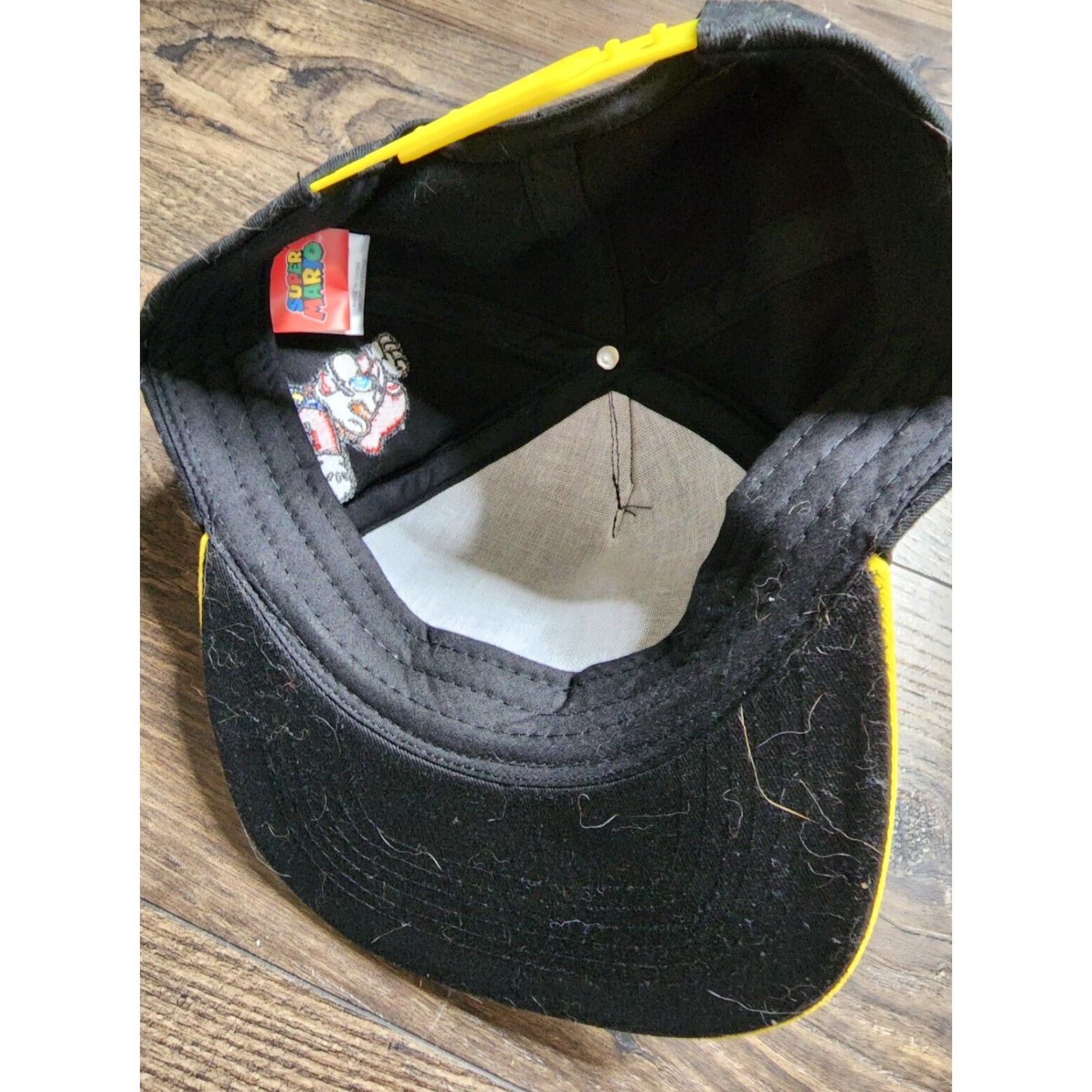Nintendo Nintendo Super Mario Brothers Hat Men Adjustable Snapback Black Embroidered 2018 Size ONE SIZE - 4 Thumbnail