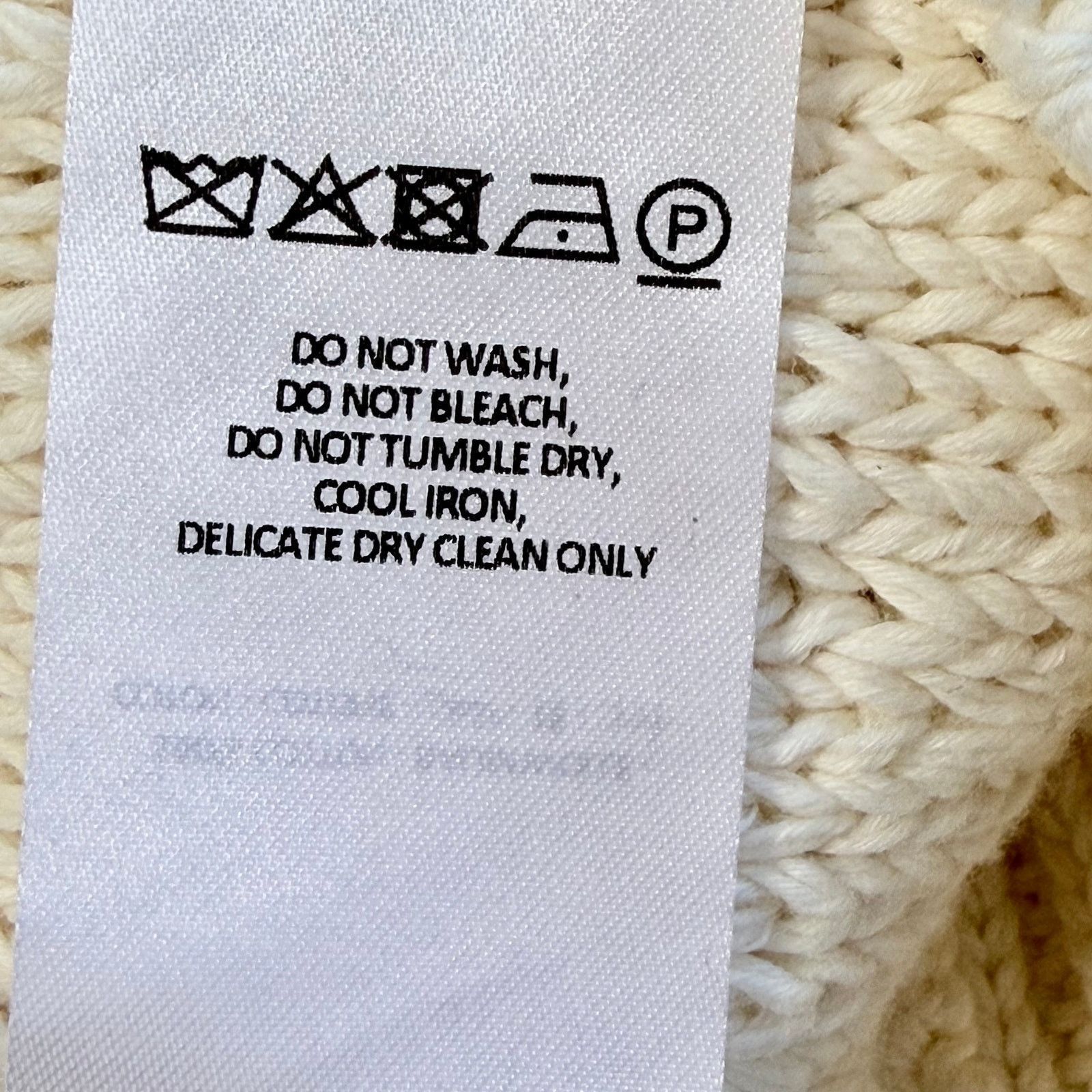 JW Anderson JW ANDERSON: Men's Cotton Patchwork Off-white Sweater - S Size US S / EU 44-46 / 1 - 6 Thumbnail
