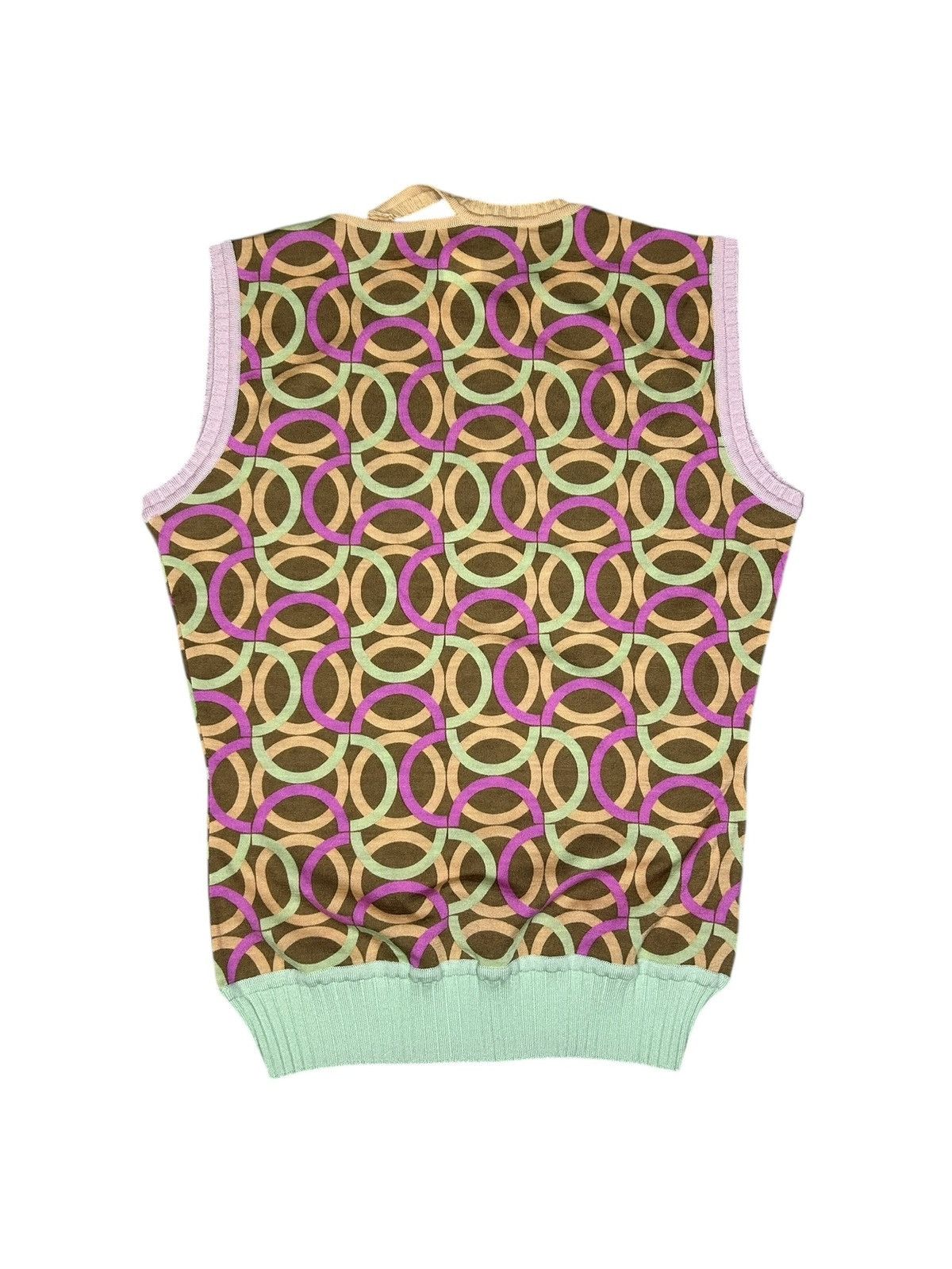 Versace 00s Knitted Vest Size ONE SIZE - 2 Thumbnail