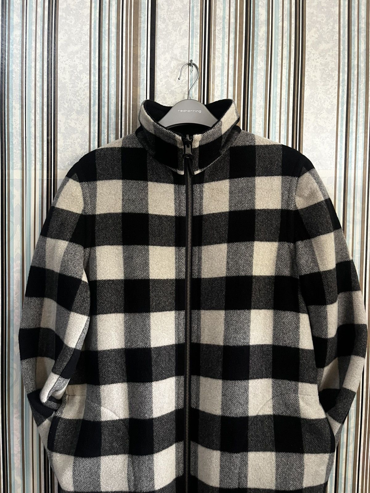 Ralph Lauren 2000s RL tartan two tone long coats #H4 Size US M / EU 48-50 / 2 - 4 Thumbnail