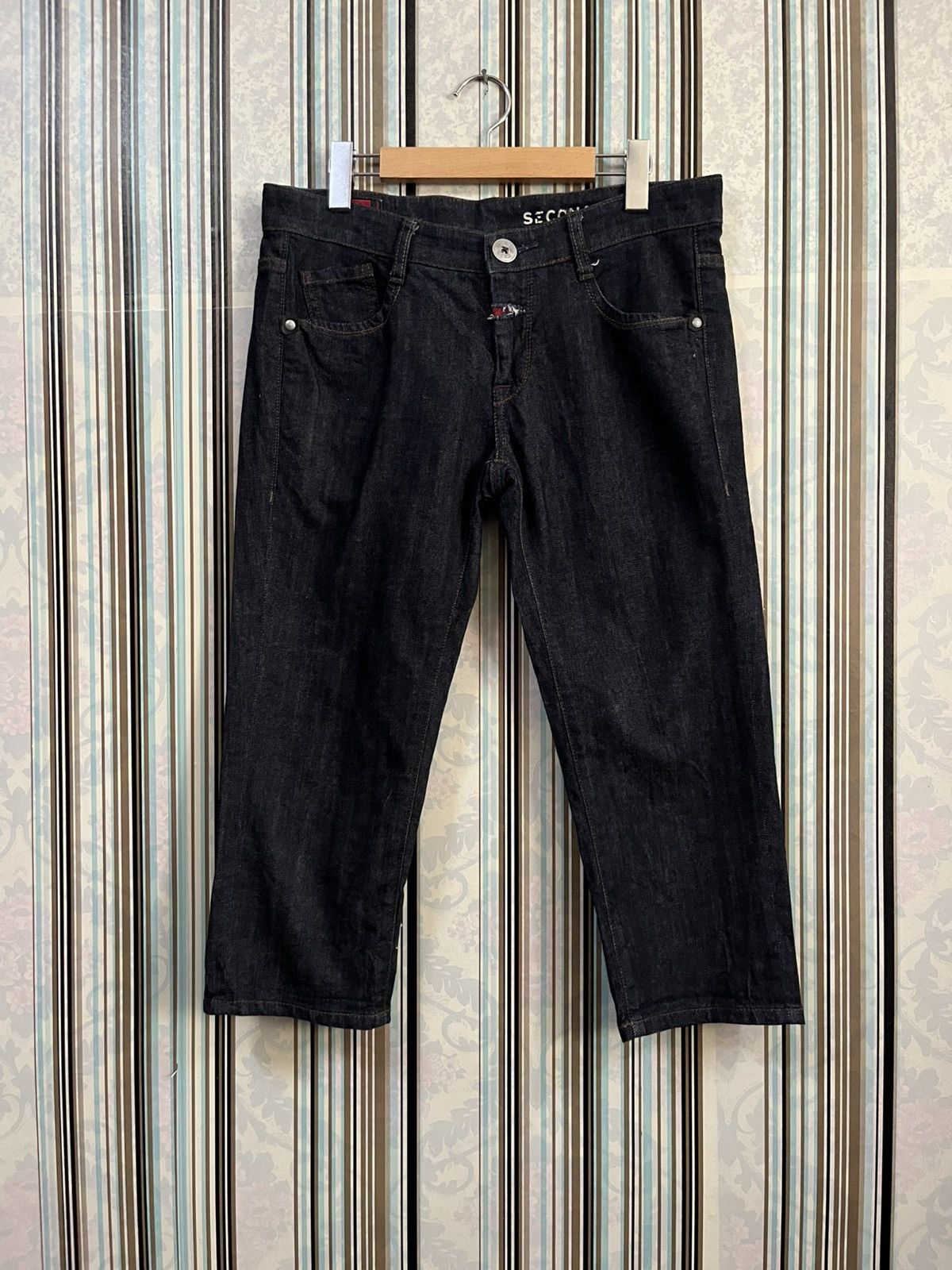 Marithe + Francois Girbaud 2000s boyfriend series crop jeans #H3 Size 32" / US 10 / IT 46 - 2 Thumbnail