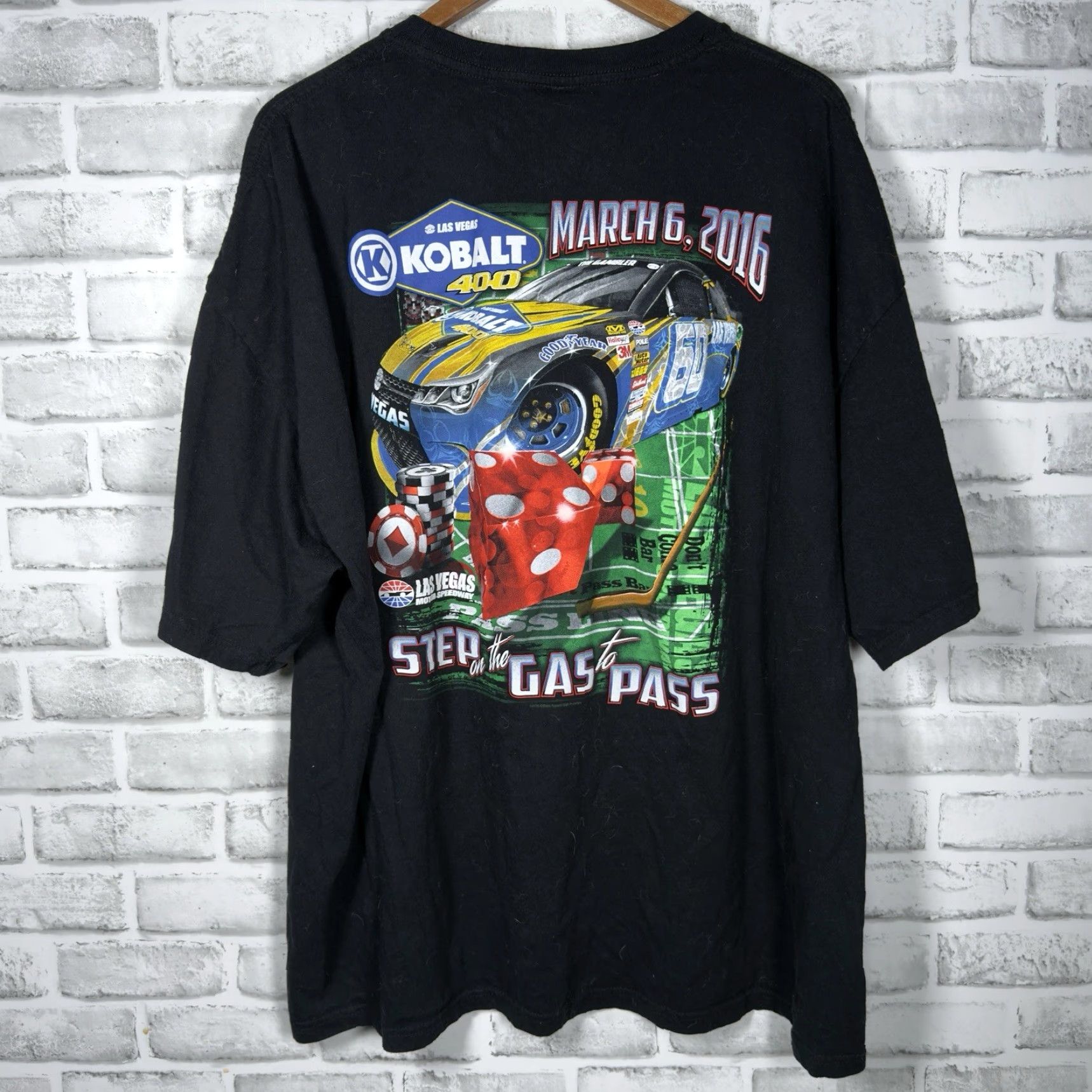Vintage Kobalt Keya 400 Las Vegas 2016 Graphic Black Tee Mens Size 3XL Size US XXL / EU 58 / 5 - 5 Thumbnail