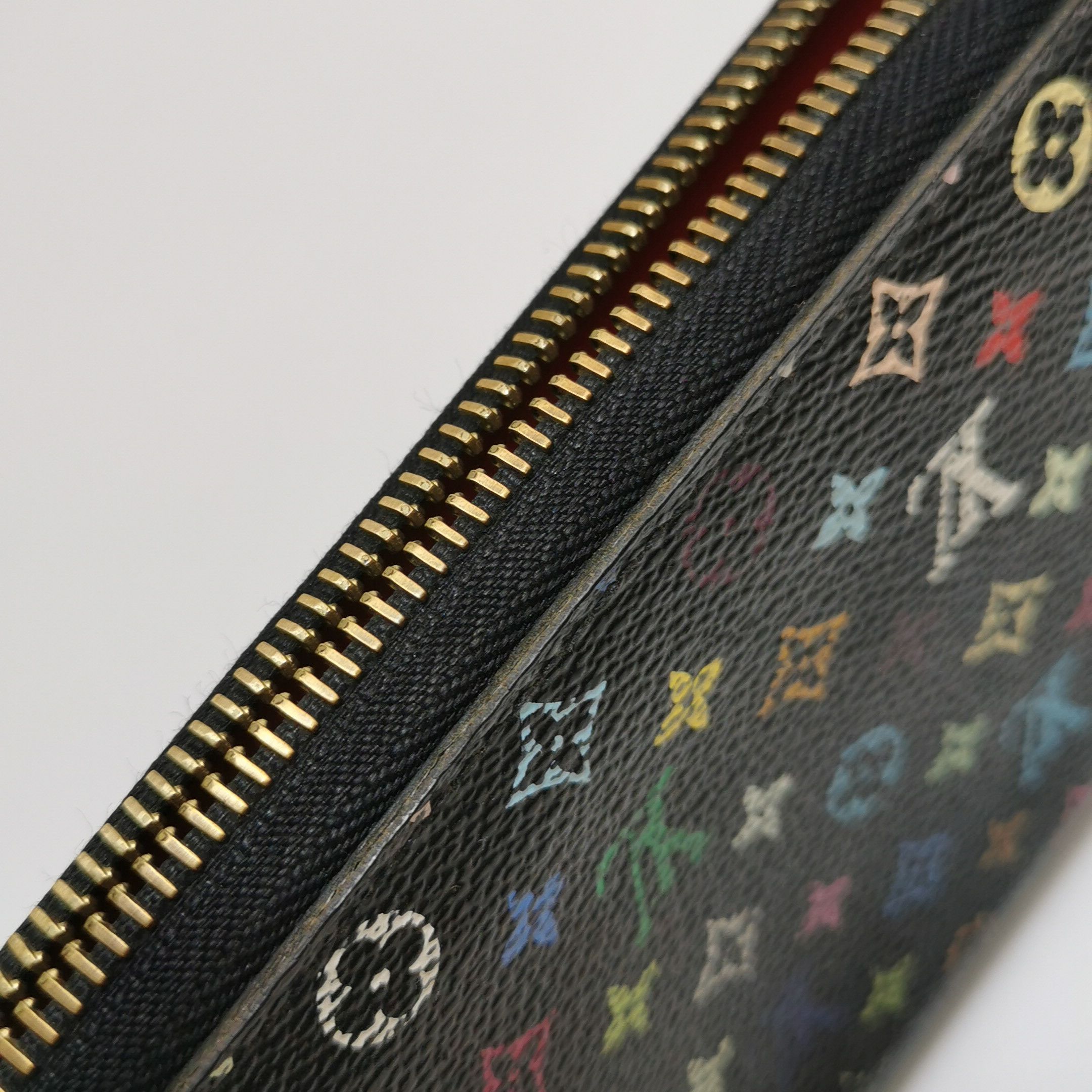 Louis Vuitton Louis Vuitton (LV) Zippy Black Tricolor Zip Around Wallet - Size ONE SIZE - 7 Thumbnail