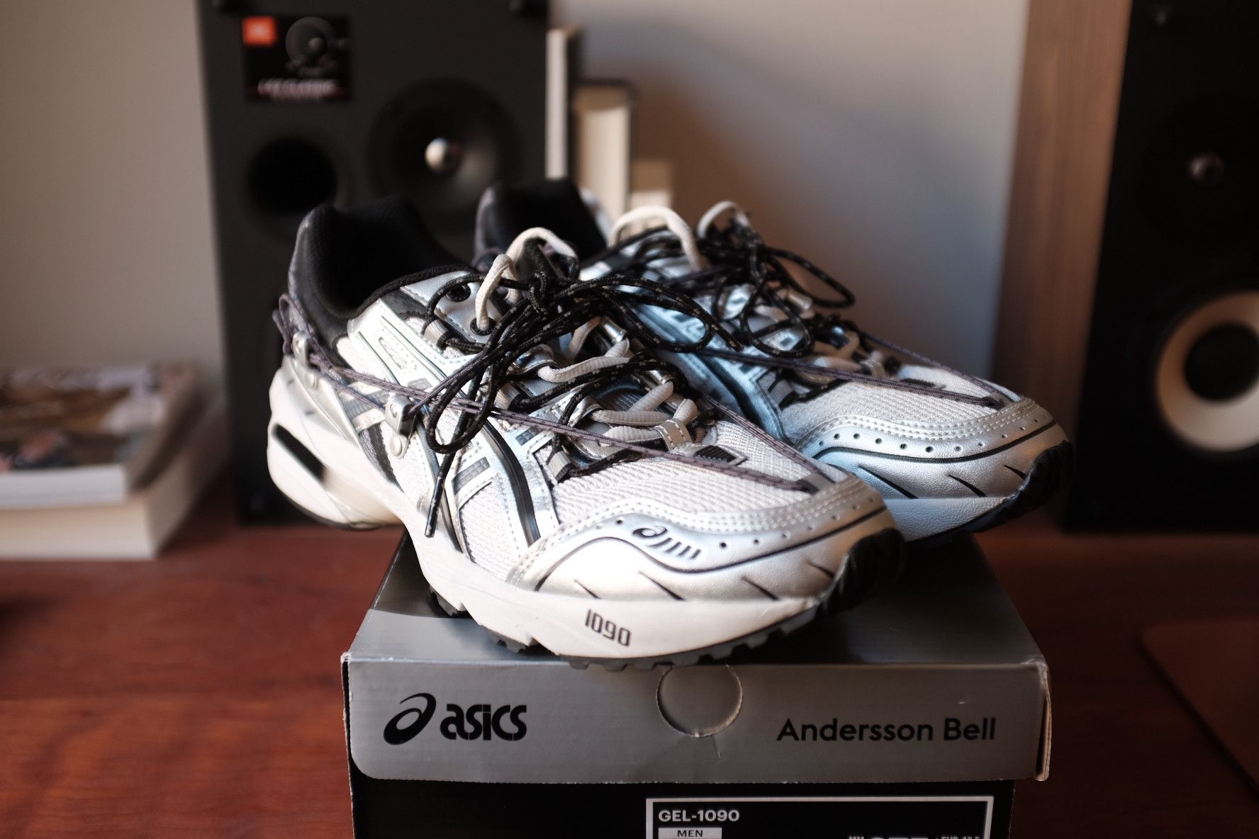【ANDERSSON BELL】 RIGIDO X ADSB 3 EARCUFF (SILVER&PEARL) Andersson bell asics gel - Gem