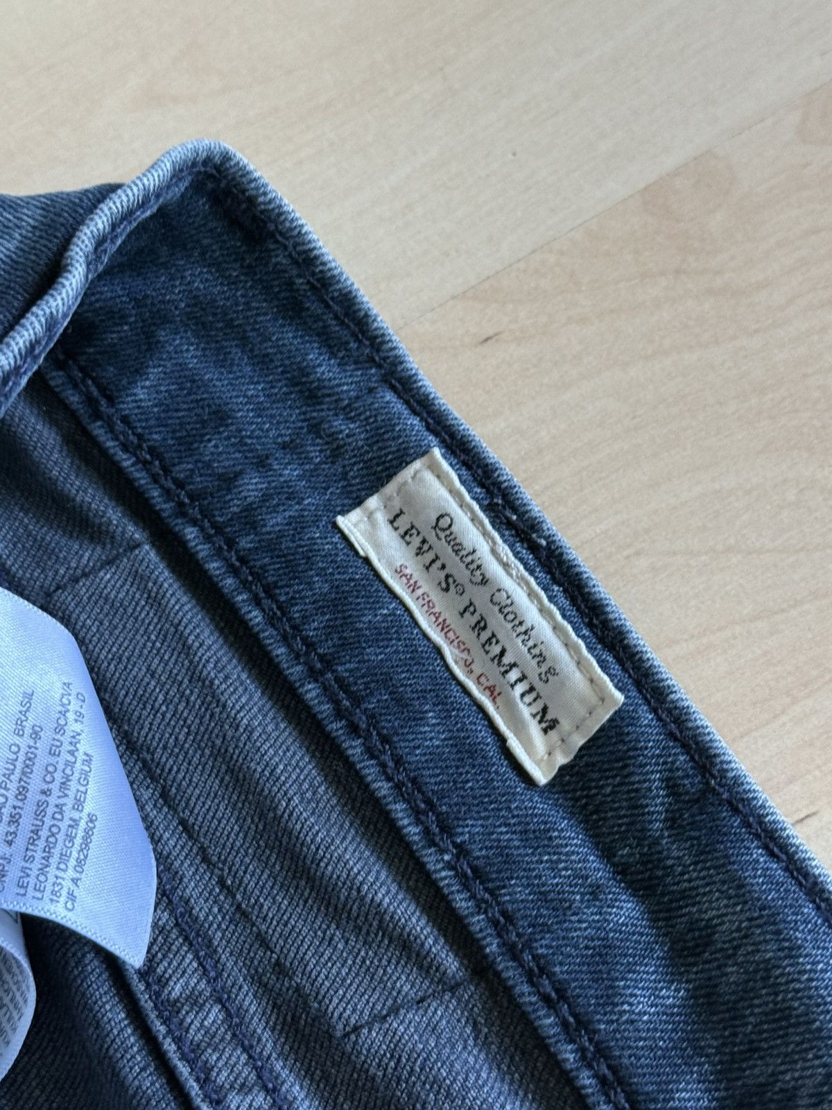 Levi's Levi Strauss co. Levis distressed damaged vintage denim y2k Size US 34 / EU 50 - 6 Thumbnail