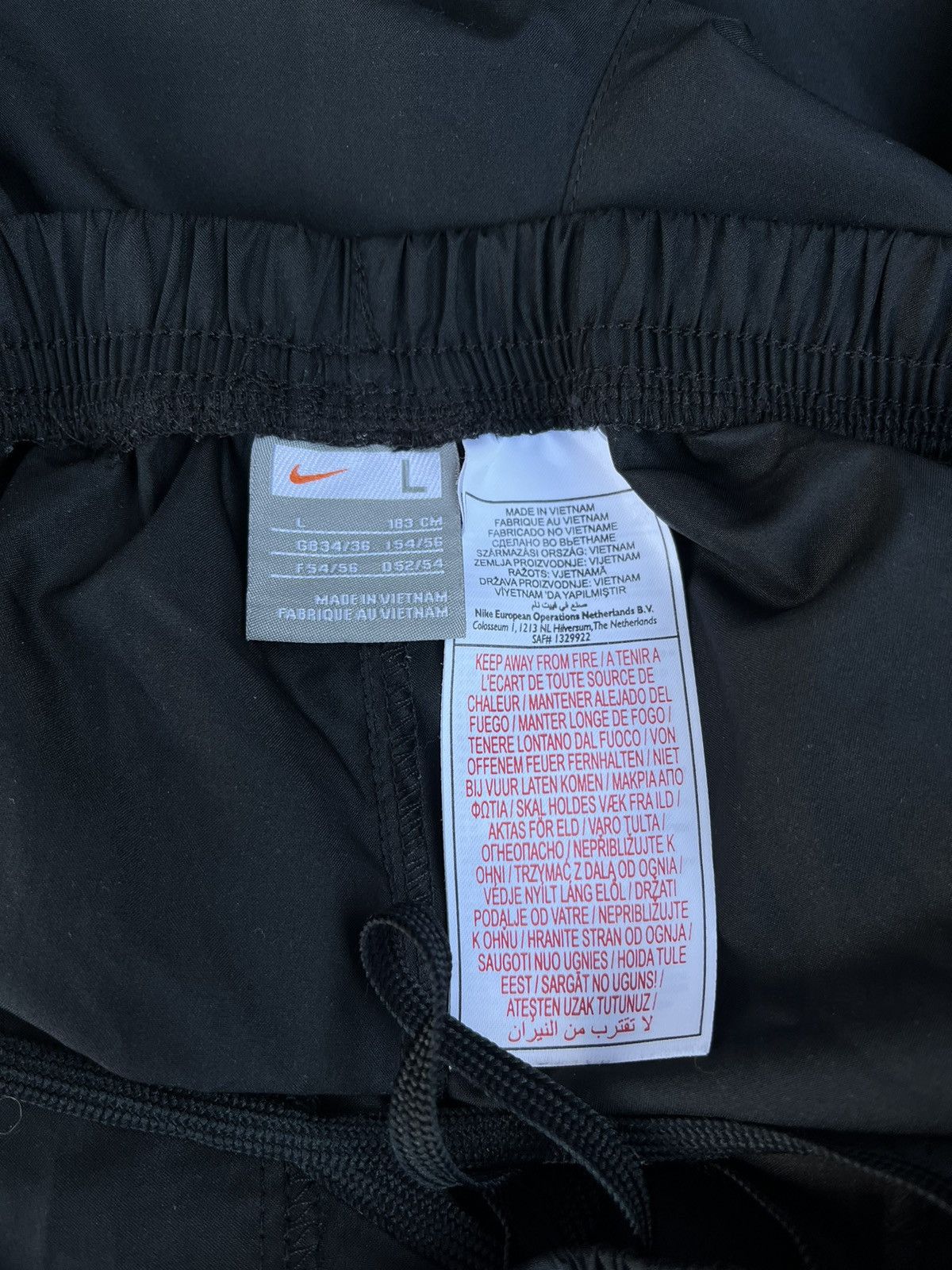 Nike × Vintage Nike Vintage Track Baggy Y2K Nylon Parachute Joggers Pants Size US 34 / EU 50 - 7 Thumbnail