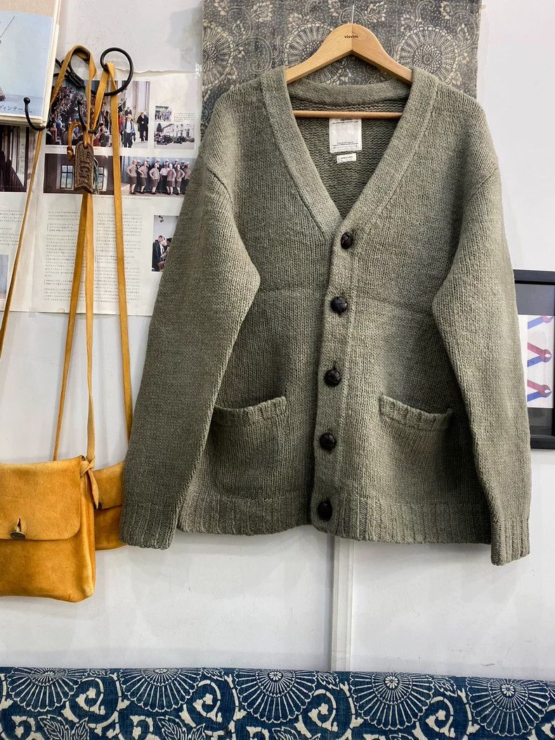 Visvim Visvim18AW SELMER LONG CARDIGAN (UNEVEN DYE) tie-dyed sweat Size US L / EU 52-54 / 3 - 1 Thumbnail
