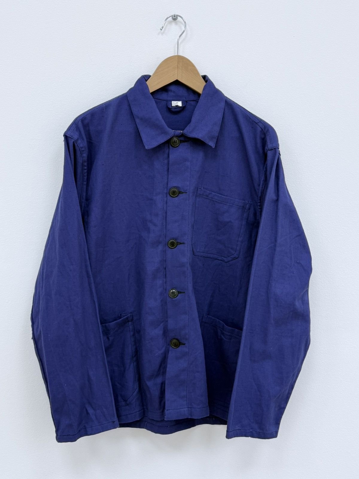 Le Laboureur Vintage 80s French Sanfor Chore Work Jacket Size US M / EU 48-50 / 2 - 1 Thumbnail