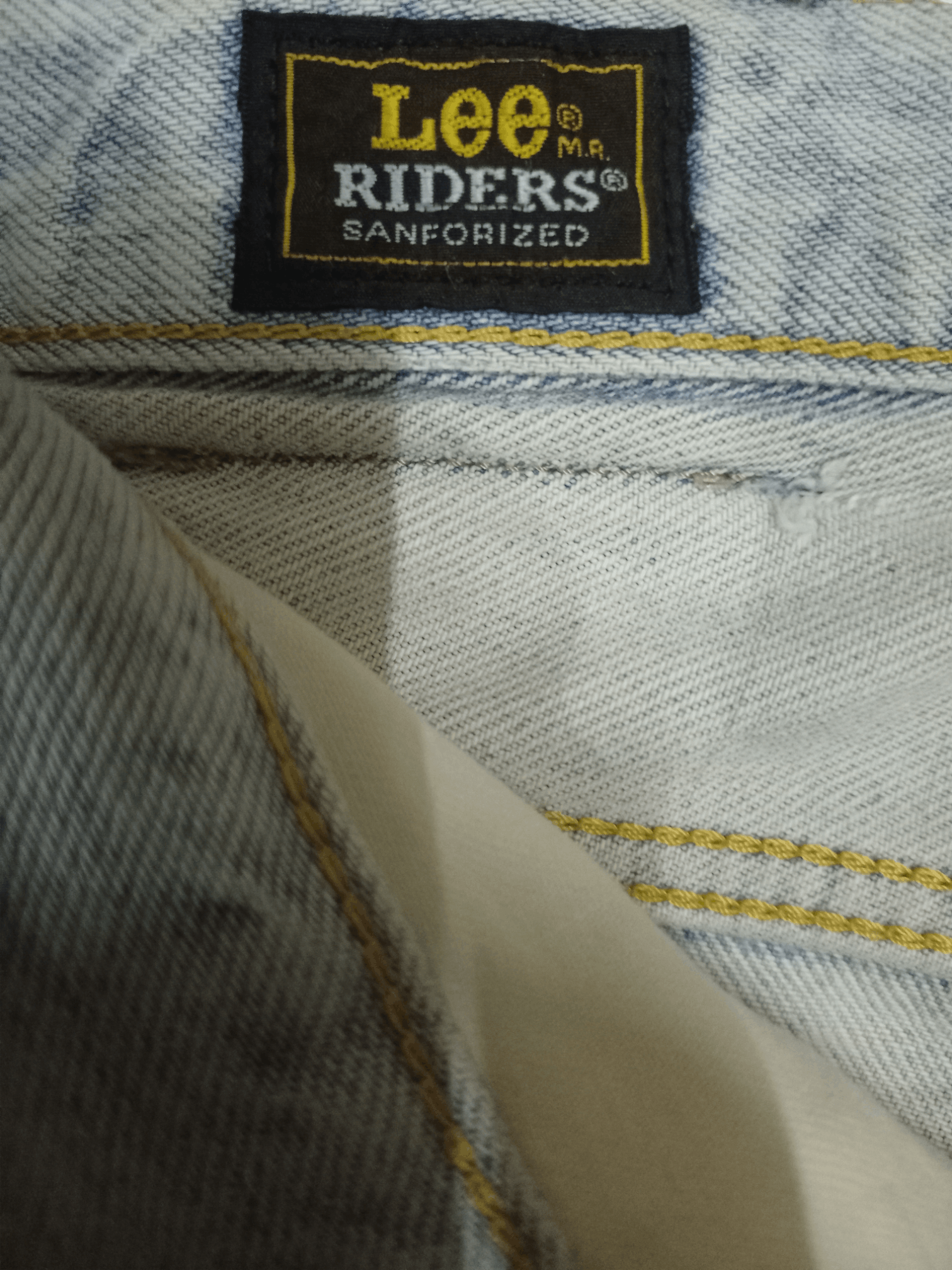 Lee Vintage Japanese 90s Lee Riders Sanforized Baggy Jeans Size US 28 / EU 44 - 3 Thumbnail