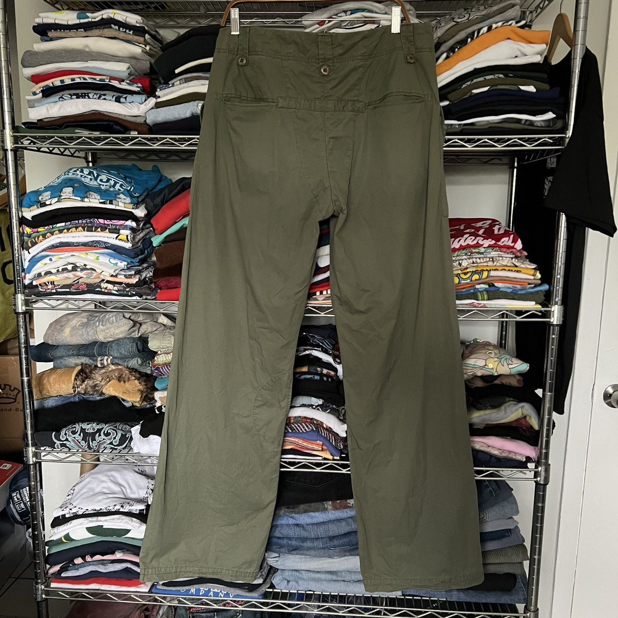 Other IV Play Uniforms by Mario Guillot Wide Leg Military Pants Size US 35 - 5 Thumbnail