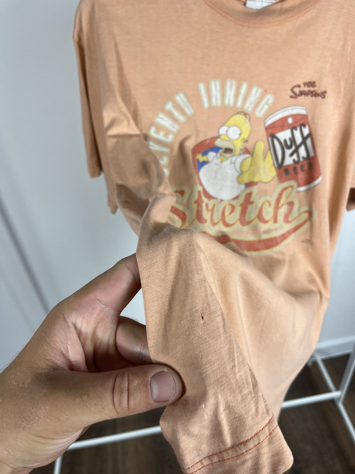 Other Vintage Simpsons Duff Beer T-Shirt Italy Montecarlo 90s Size US L / EU 52-54 / 3 - 11 Thumbnail