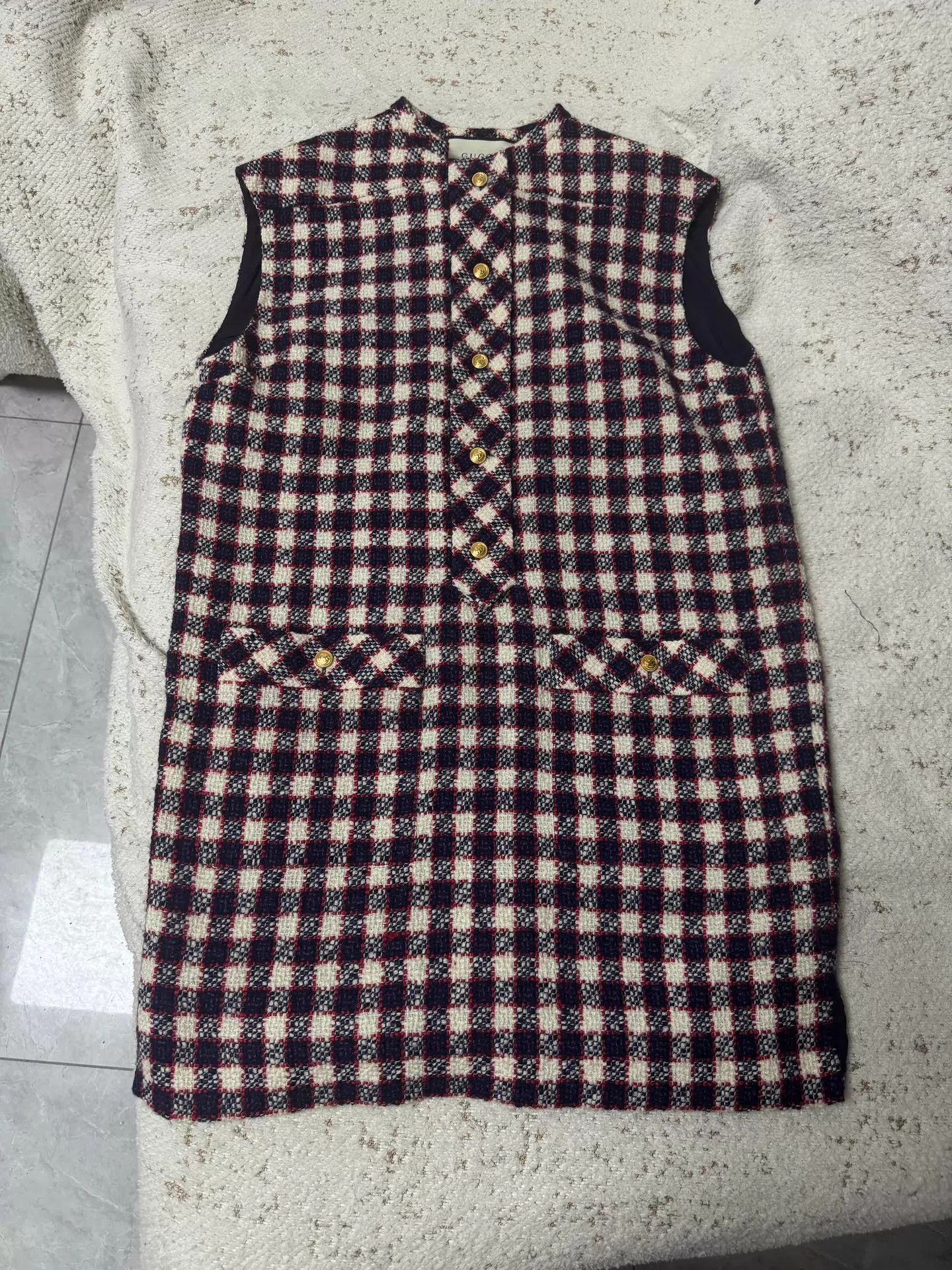 Gucci Gucci Chanel-inspired wool dress women's size 44 Size M / US 6-8 / IT 42-44 - 1 Thumbnail