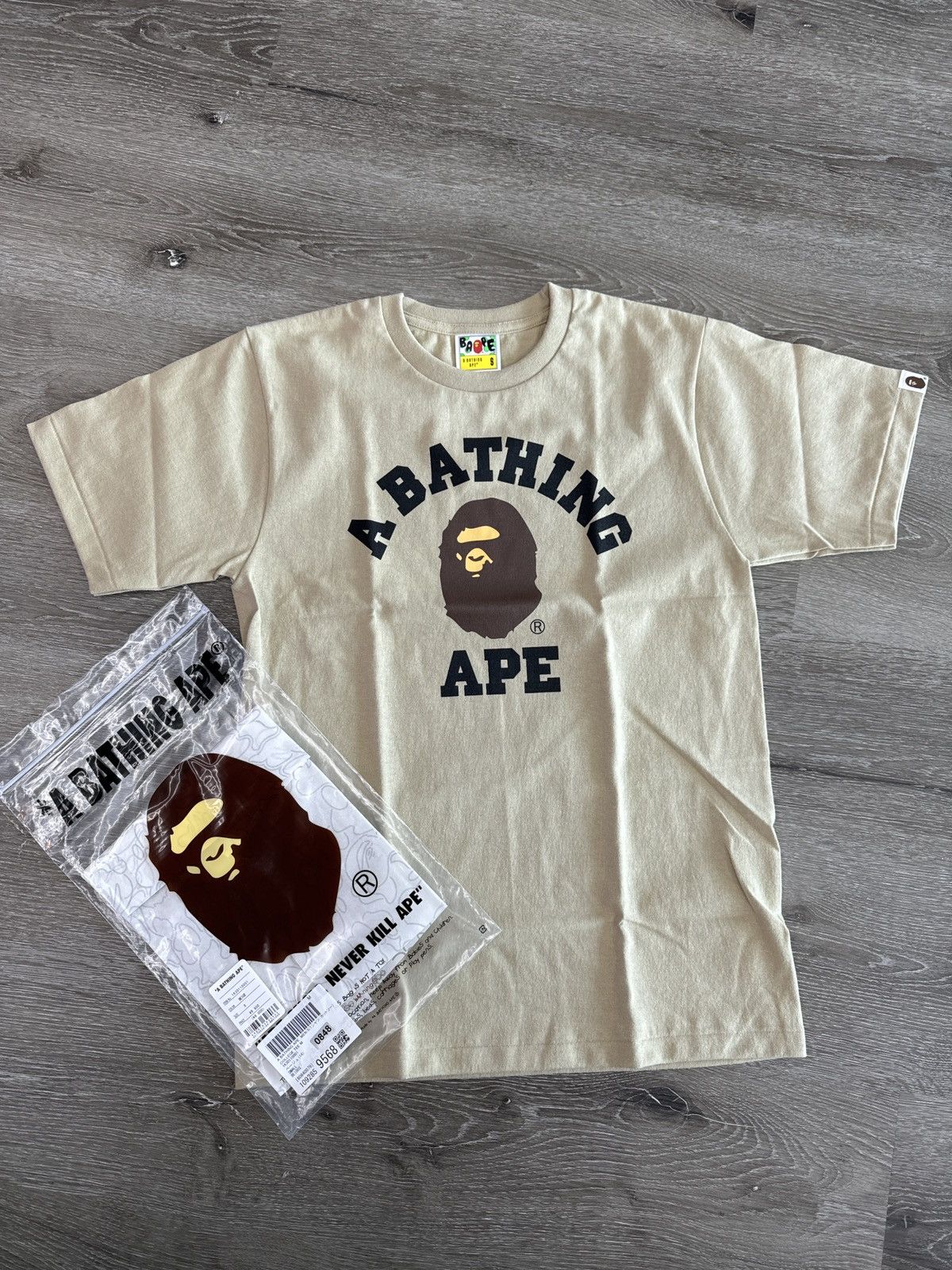 BAPE Color Camo College Tee (SS24) White/Purple