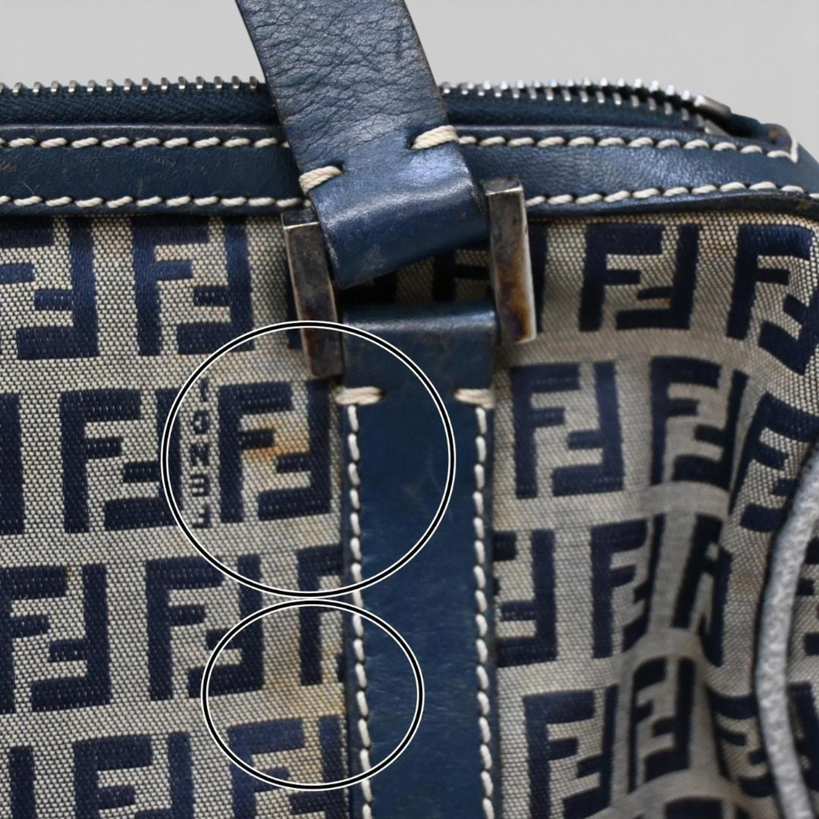 Fendi Fendi - Classic Zucca Canvas Handbag Size ONE SIZE - 8 Thumbnail