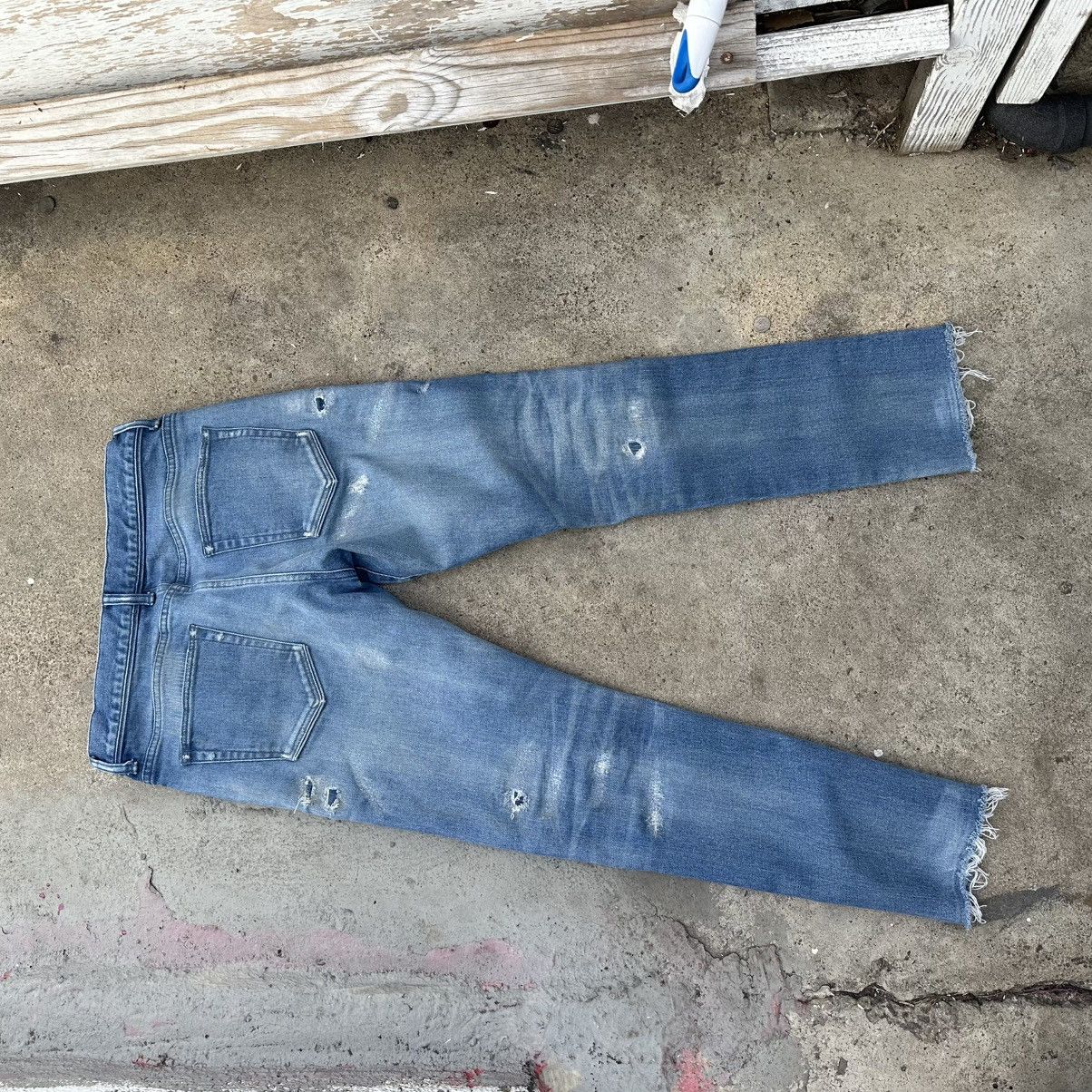 John Elliott John Elliot Cast 2 Terrain Indigo Distressed by Denim Size US 31 - 6 Thumbnail