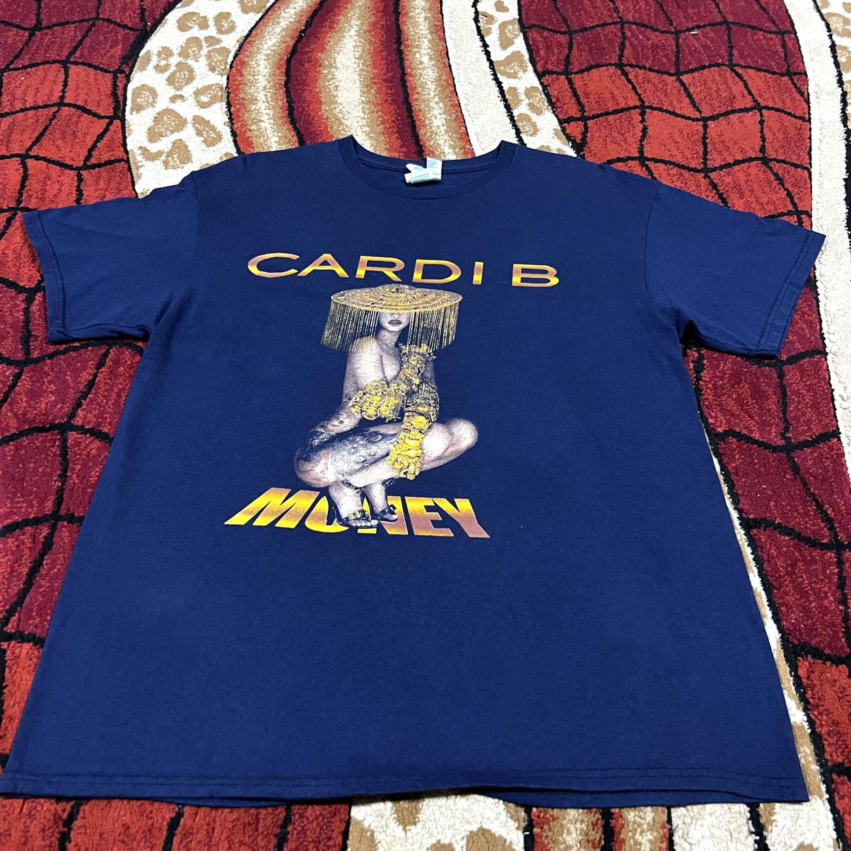 Band Tees Vintage 2019 Cardi B Tour T Shirt Size US L / EU 52-54 / 3 - 4 Thumbnail