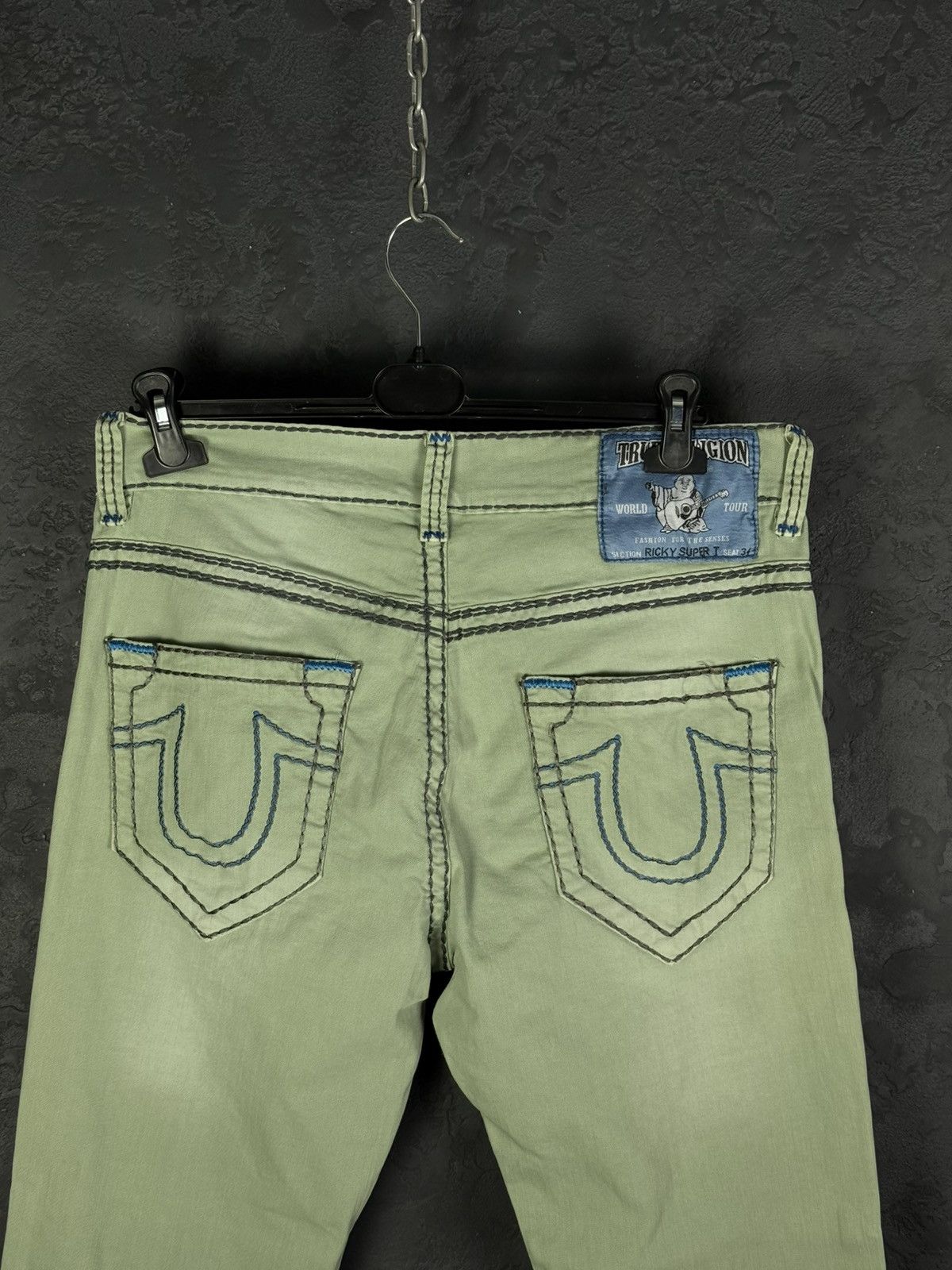 True Religion True Religion Ricky Super T Jeans Size US 36 / EU 52 - 11 Thumbnail