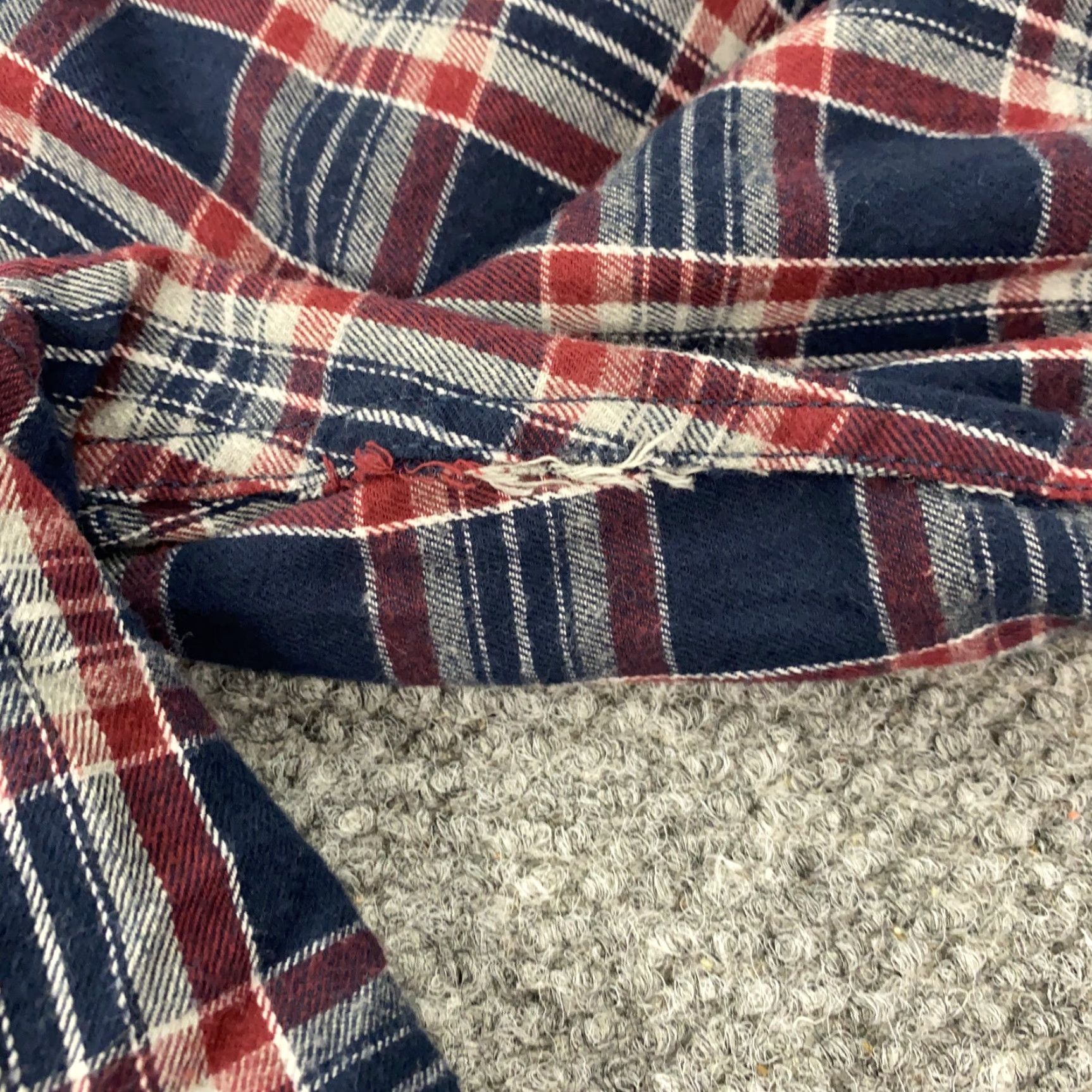 Vintage Boston Traders Shirt Mens Large Blue Plaid Fleece Lined Flannel Button-Up Pockets Workwear Classic Size US L / EU 52-54 / 3 - 6 Thumbnail