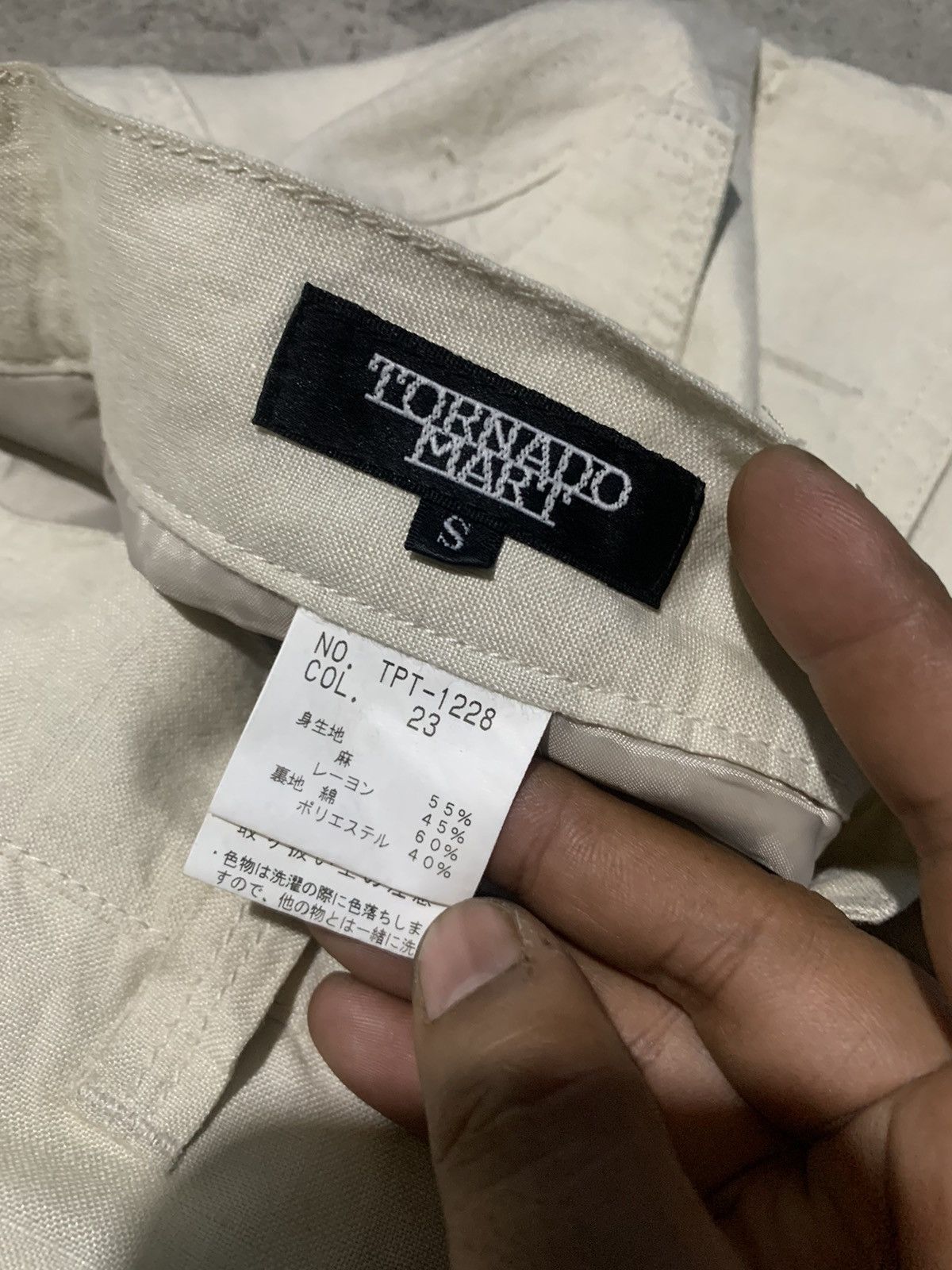 Tornado Mart Tornado Mart Japan bondage flared cargo pants Size US 29 - 12 Thumbnail