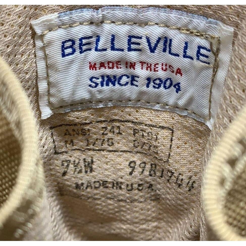 Belleville Belleville Beige Leather Steel-Toed Hot Weather Combat Boot Size US 7.5 / EU 40-41 - 5 Thumbnail