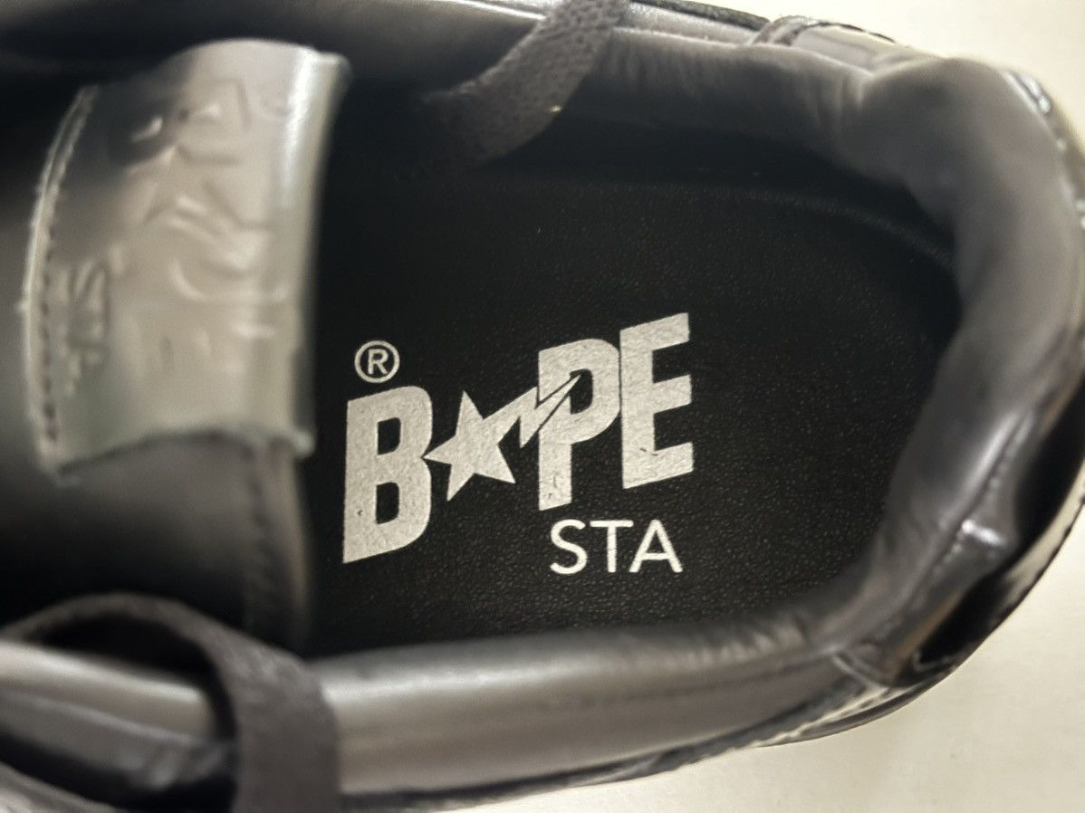 Bape Authentic ape bape sk8 sta #3 black 8.5 bape sta Size US 8.5 / EU 41-42 - 5 Thumbnail