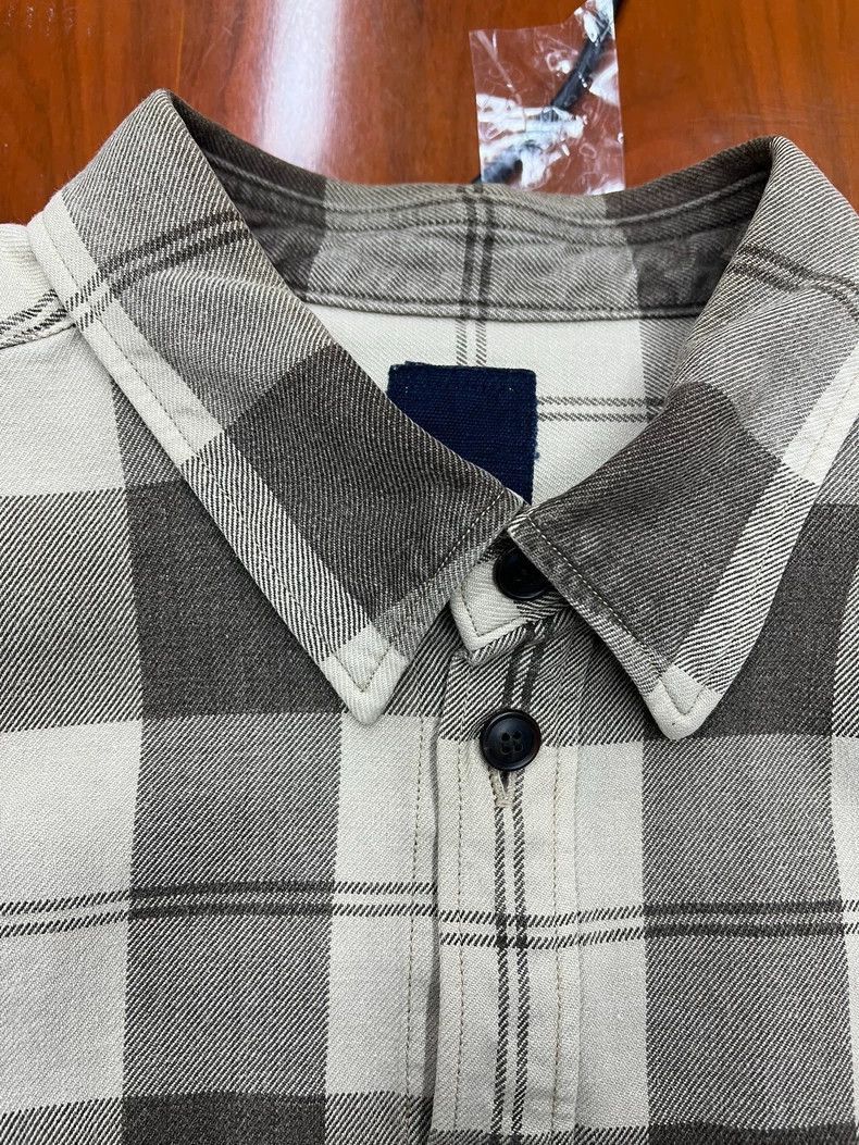 Visvim visvim ICT LUMBER L/S (N.D.) 21 mud dyed plaid shirts-2506 Size US XL / EU 56 / 4 - 3 Thumbnail