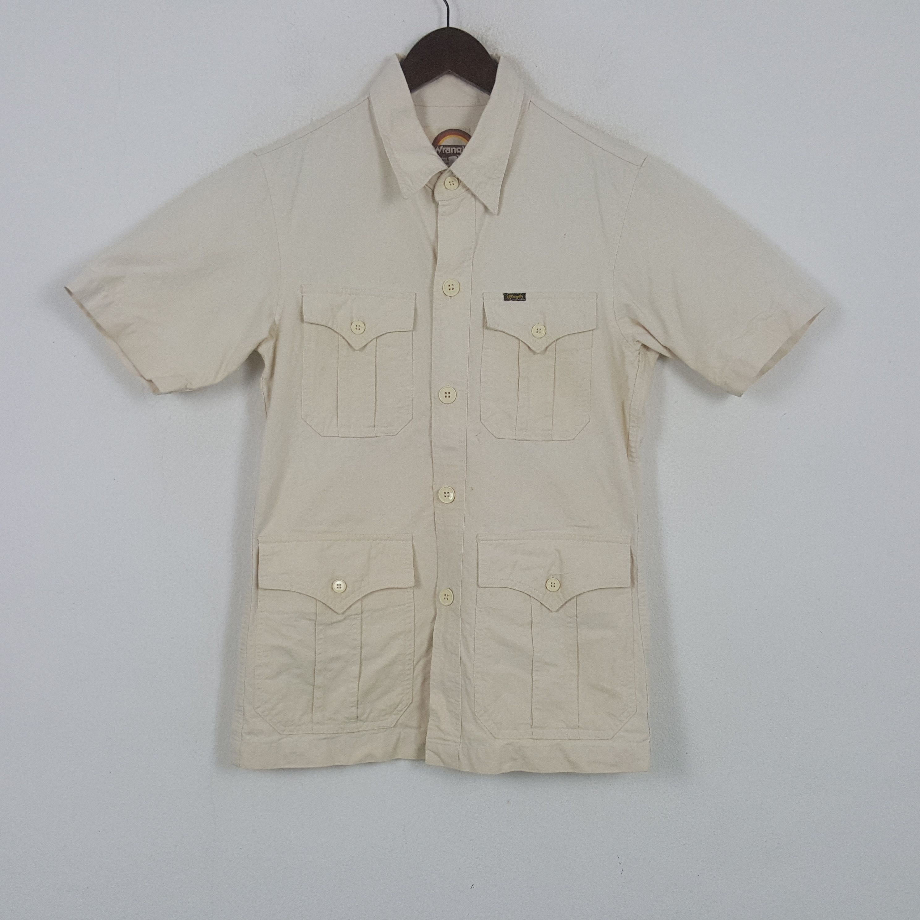 Wrangler Vintage Wrangler Japanese Worker Button Up Jacket Size US S / EU 44-46 / 1 - 1 Thumbnail