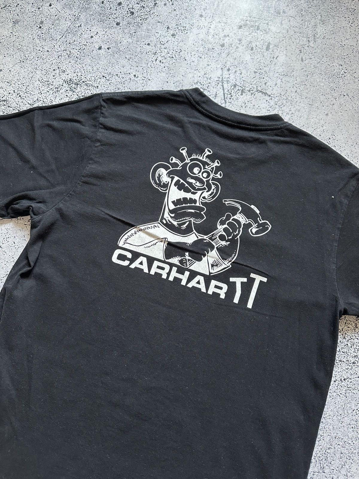 Carhartt × Carhartt Wip Vintage Carhartt Boxy Fit T-shirt Big Logo Y2K Tee Size US S / EU 44-46 / 1 - 3 Thumbnail