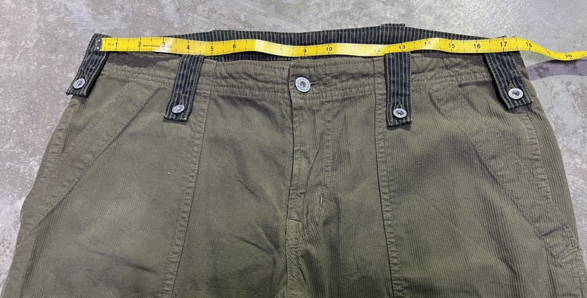 Japanese Brand Flare Japan Corduroy Aine Blocks Size US 35 - 16 Thumbnail