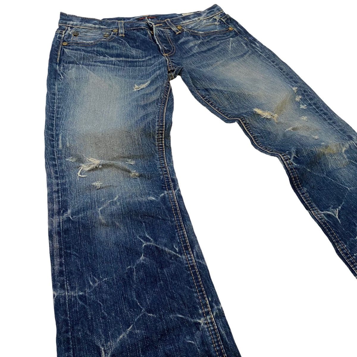 If Six Was Nine ✨Et by Blue way company nice design jeans Size US 31 - 7 Thumbnail