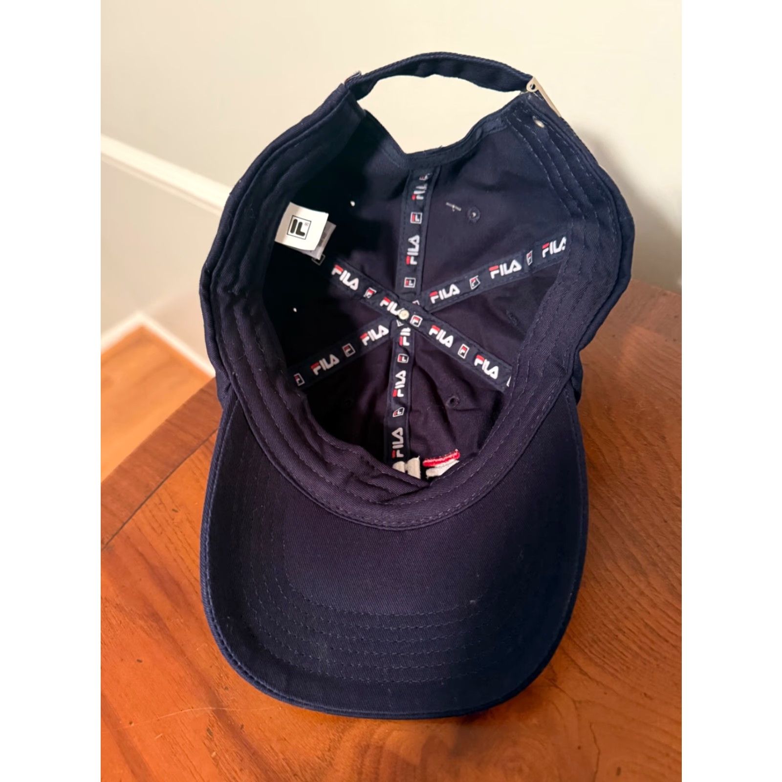 Fila Margaritaville Pickleball USA Championships FILA Baseball Hat Jimmy Buffett 2022 Mens OSFM Adjustable Black Cotton Twill Captain Brand FILA Shuffle Size ONE SIZE - 4 Thumbnail