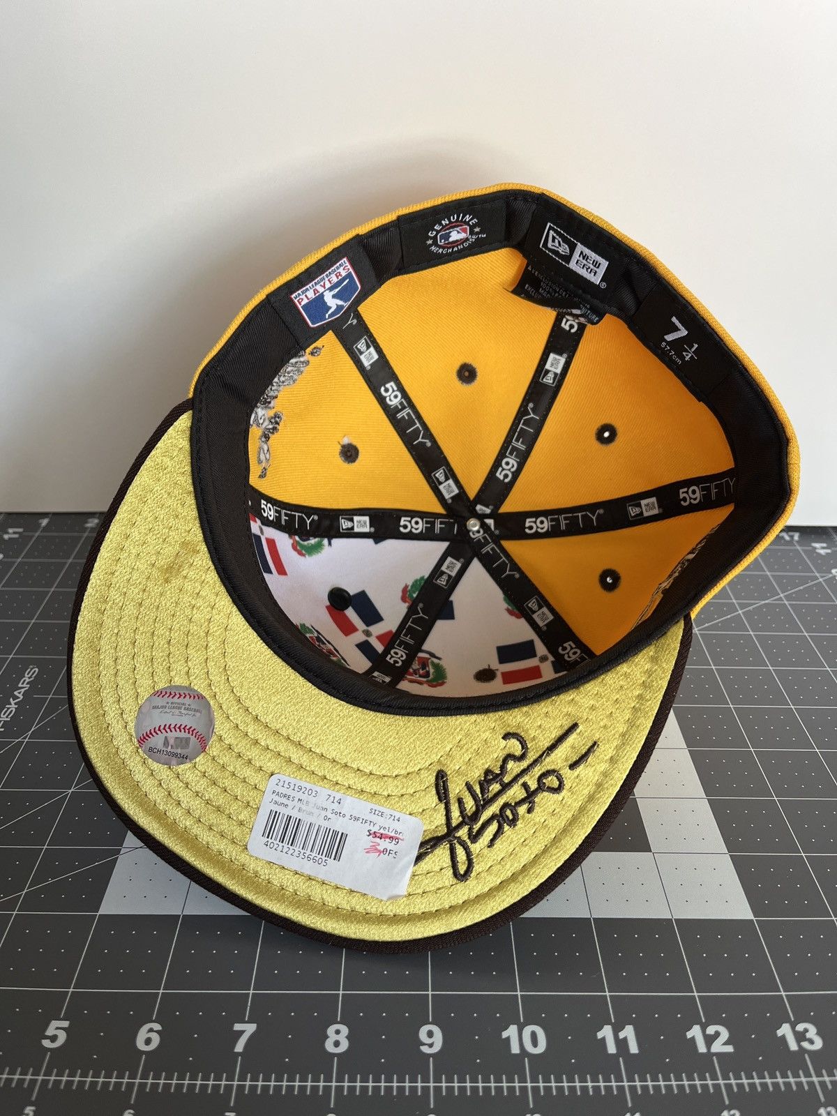 New Era San Diego Padres 7 1/4 59FIFTY Juan Soto #22 Size ONE SIZE - 6 Thumbnail