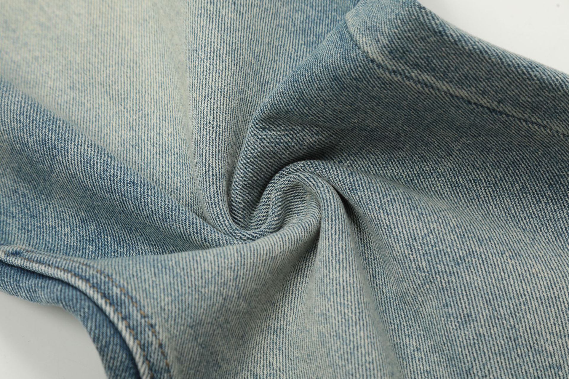 Japanese Brand × Jean High street loose washed distressed straight casual jeans Size US 32 / EU 48 - 7 Thumbnail