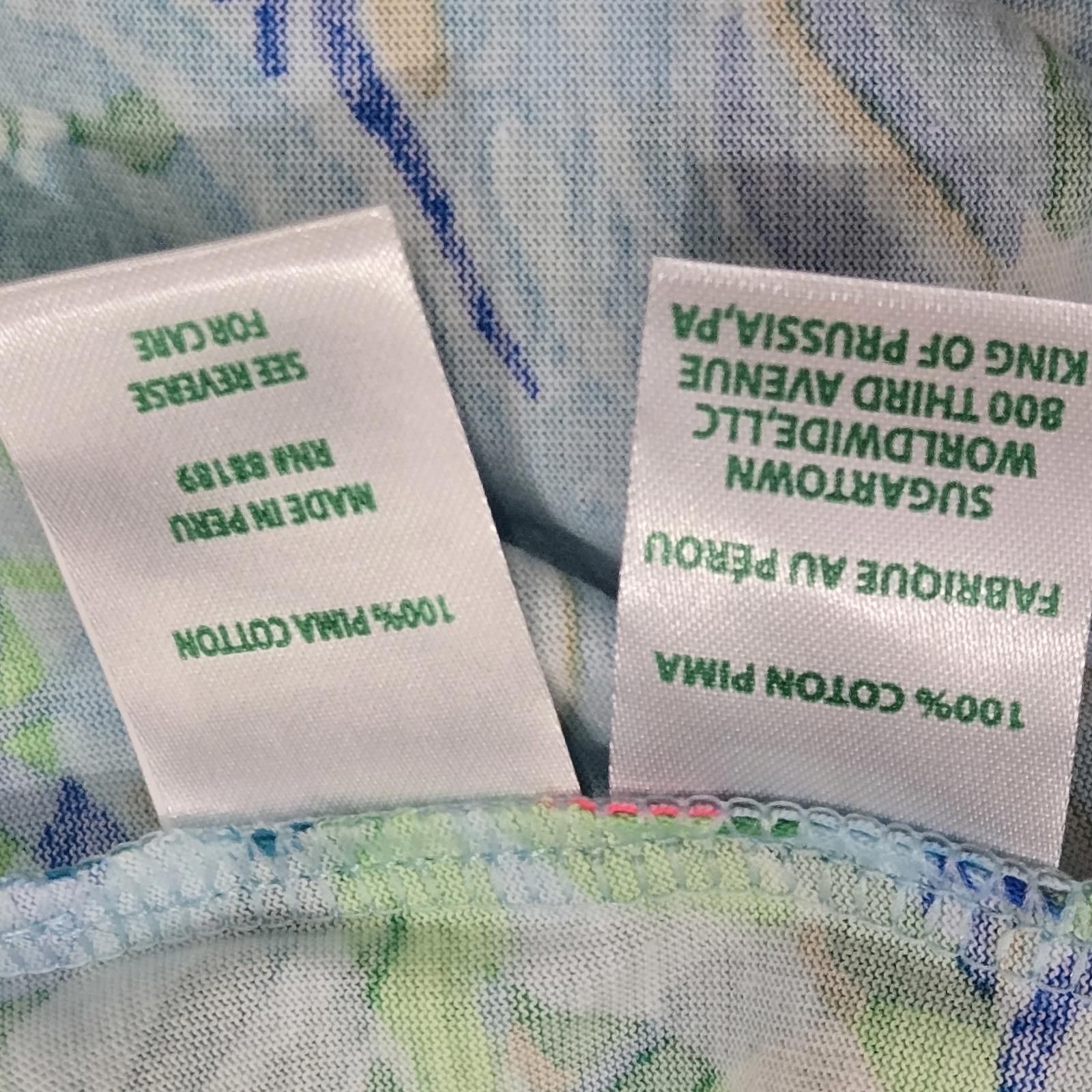 Designer Lilly Pulitzer Etta Frond Tropical V-Neck Dress Size XS Size XS / US 0-2 / IT 36-38 - 7 Thumbnail