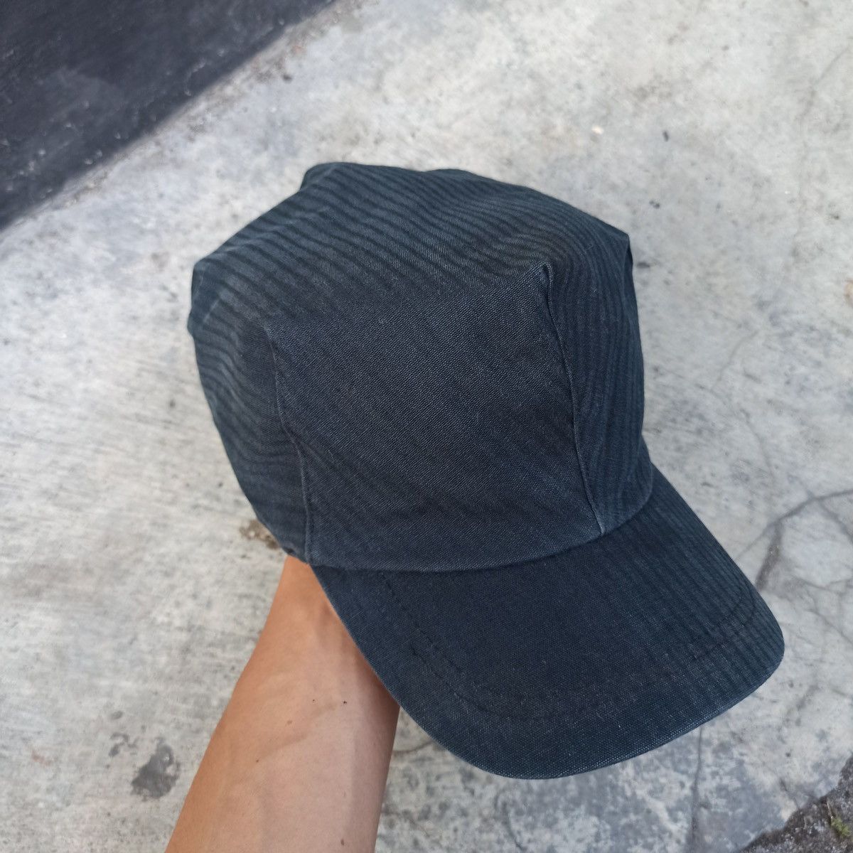 Unsound Rags Strip conductors cadet hat black on black by rocat Size ONE SIZE - 11 Thumbnail
