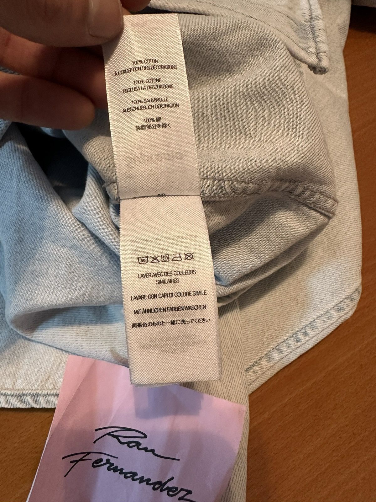Supreme Supreme small box shirt FW24 washed denim Size US M / EU 48-50 / 2 - 6 Thumbnail