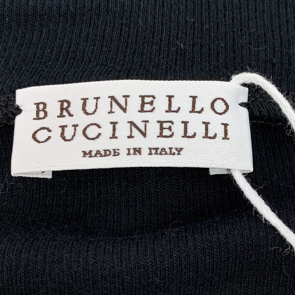 Brunello Cucinelli Brunello Cucinelli Black Beaded Long Sleeve T-Shirt K26WX Size XS / US 0-2 / IT 36-38 - 5 Thumbnail