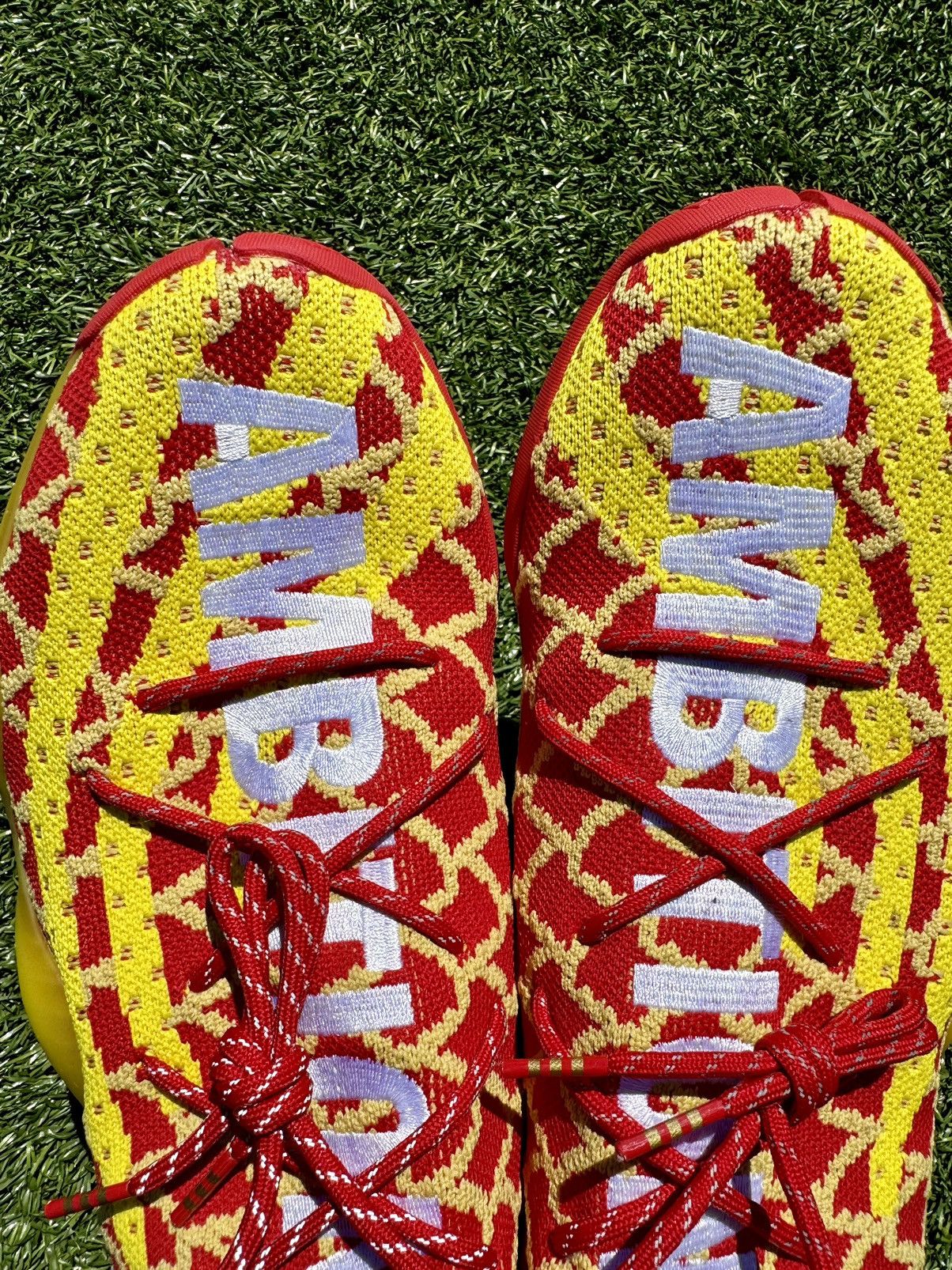 Adidas × Pharrell Adidas Pharrell Chinese New Year BYW Crazy Sneakers Size US 12 / EU 45 - 7 Thumbnail
