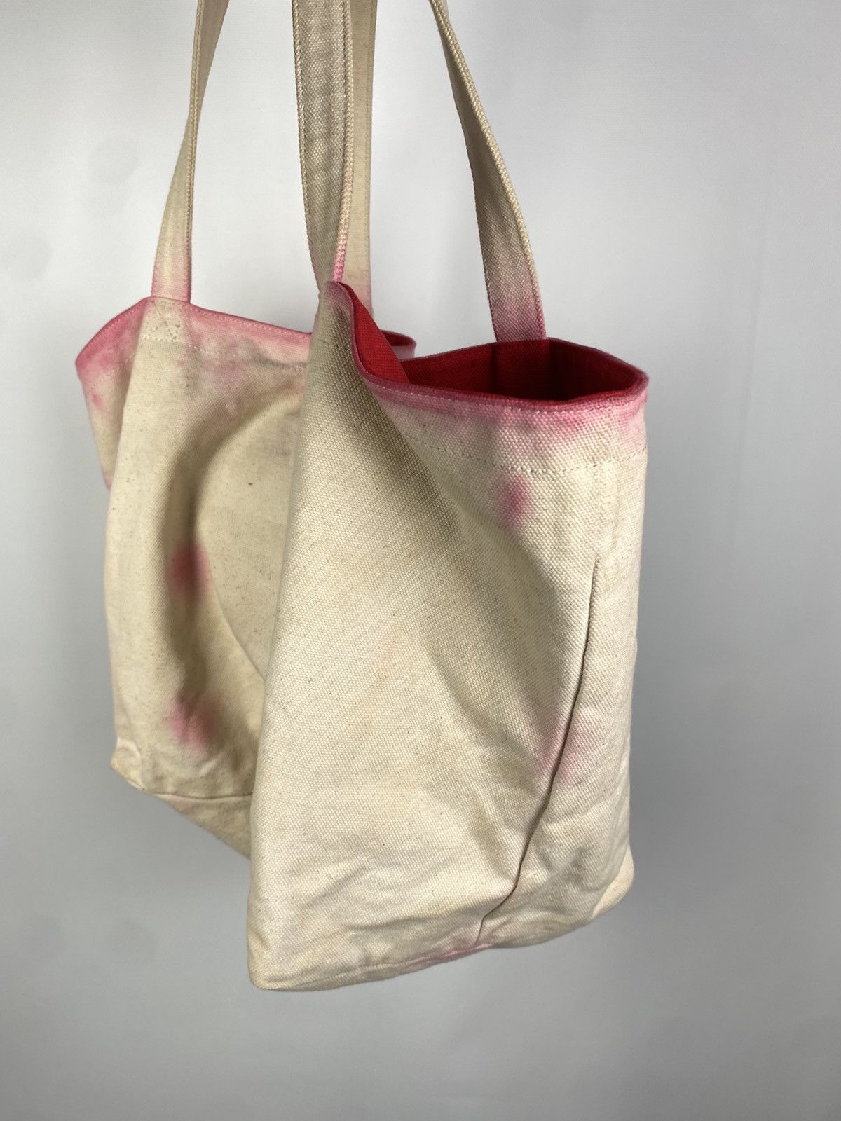 Designer × Karl Lagerfeld × Vintage Designer Karl Lagerfeld Large Cotton Bag Y2K Luxury Size ONE SIZE - 10 Thumbnail