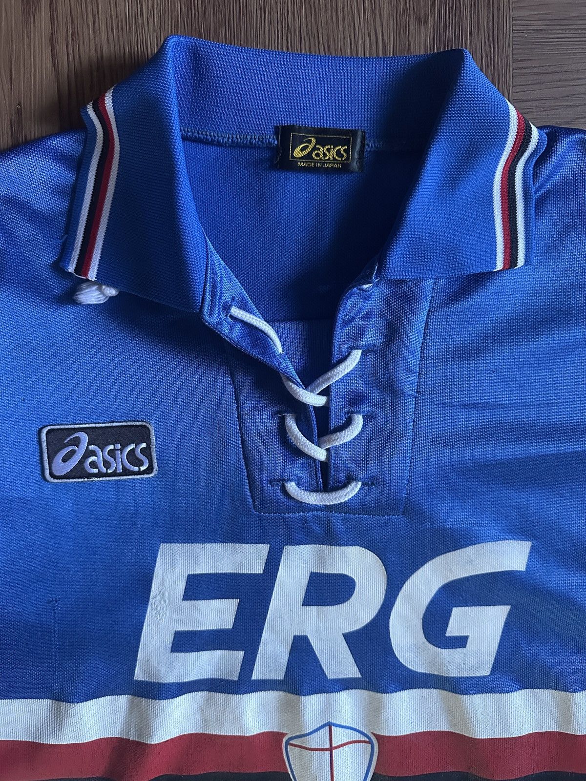 Vintage Vintage Jersey Sampdoria 1992-94 Long Sleeve Home Football Size US M / EU 48-50 / 2 - 3 Thumbnail