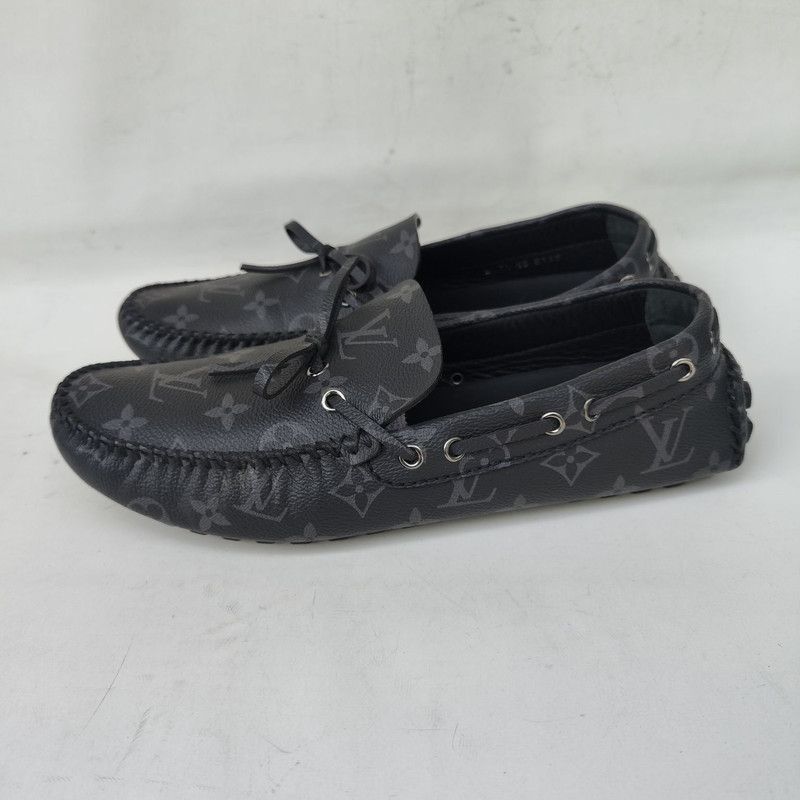 Louis Vuitton Arizona Monogram Eclipse Casual Shoes -