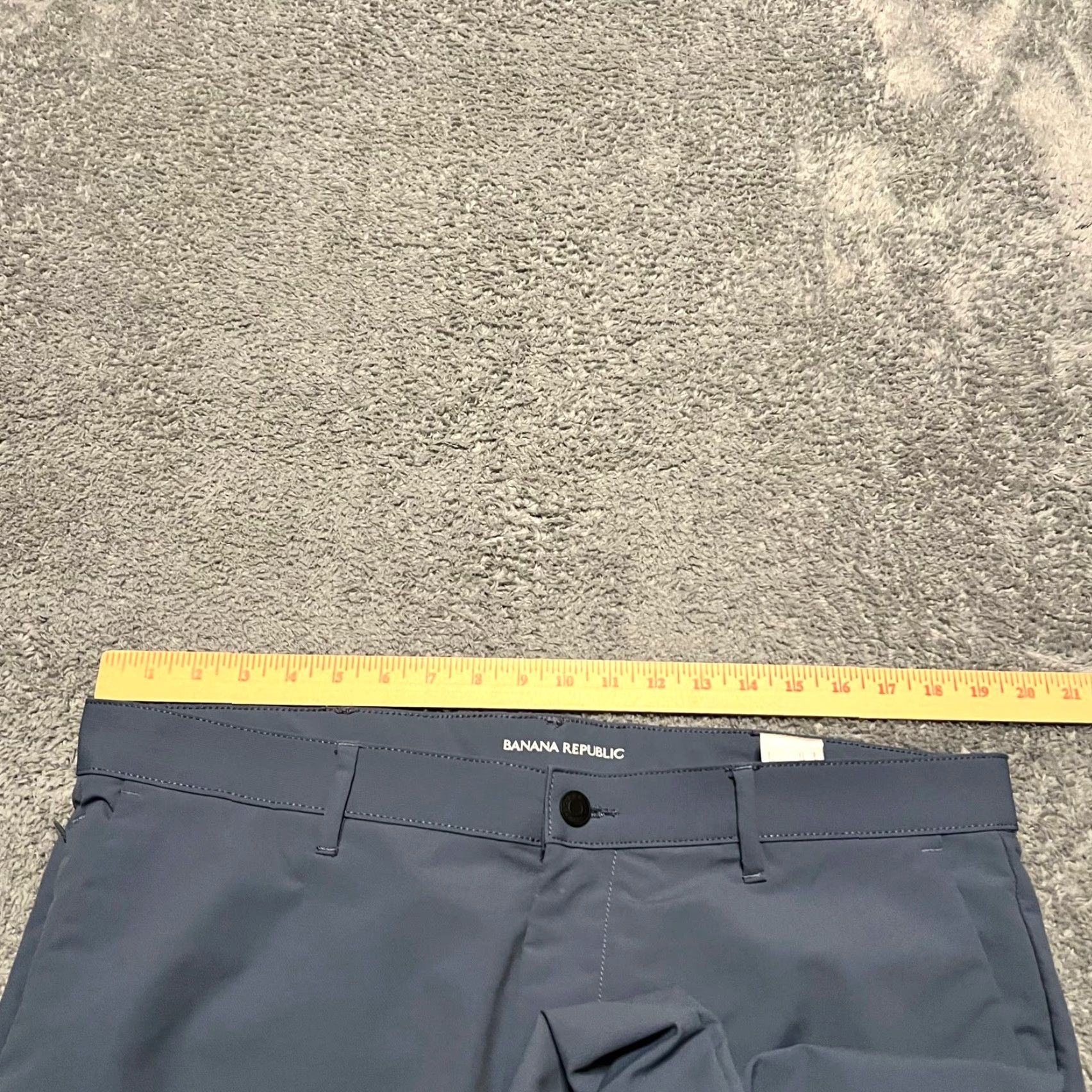 Banana Republic Banana Republic Pants Mens Golf Gray Flat Front Performance Chino 38x29 Mens Size US 38 / EU 54 - 7 Thumbnail