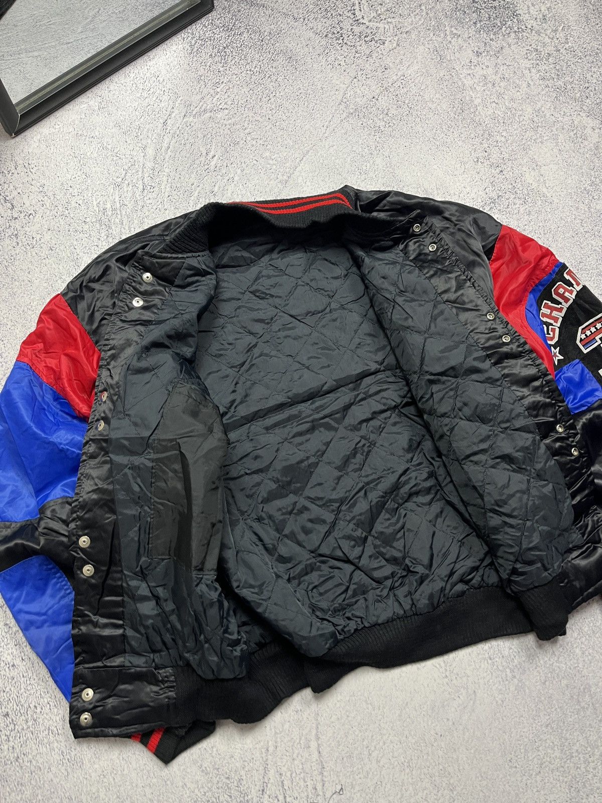 Vintage Vintage Retro Varsity Bomber Jacket USA Los Angeles Cup Rare Size US XL / EU 56 / 4 - 9 Thumbnail