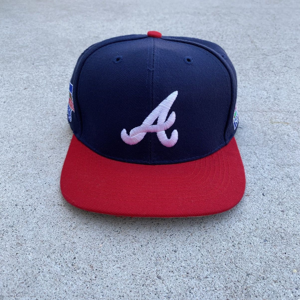 American Needle Vintage Atlanta Braves World Series 1995 Hat Snapback Annco Size ONE SIZE - 1 Thumbnail