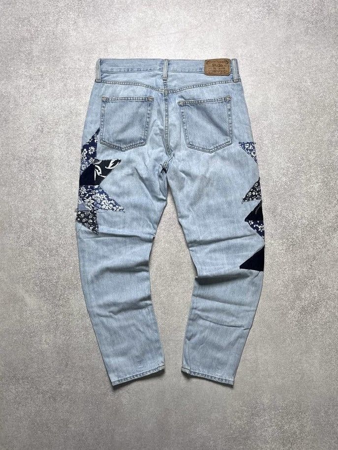Vintage Polo Ralph Lauren Reworked Custom Made Jeans 27