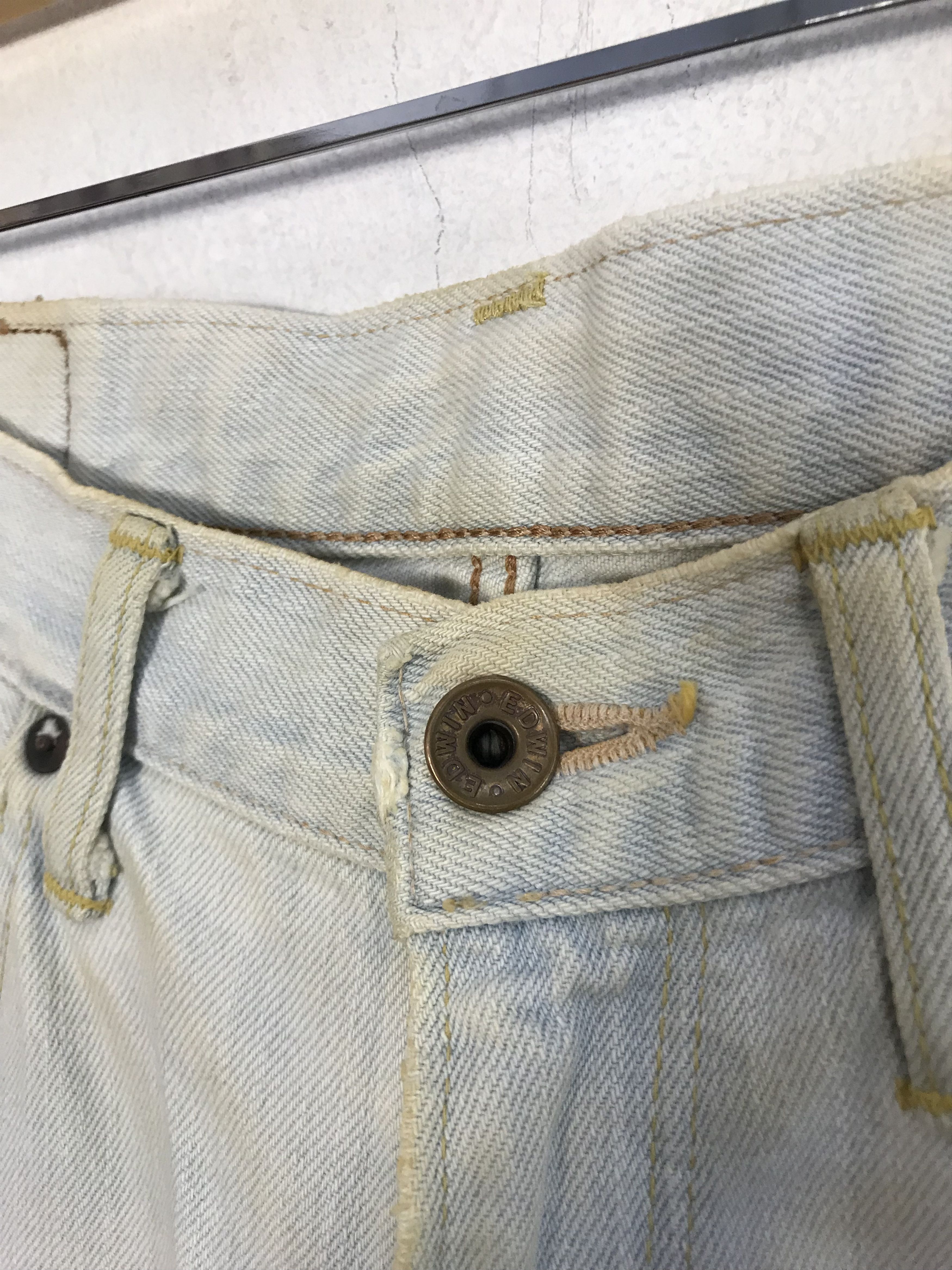 Edwin × Japanese Brand Vintage Edwin 505zx Selvedge Workwear Denim Style Size US 31 - 11 Thumbnail