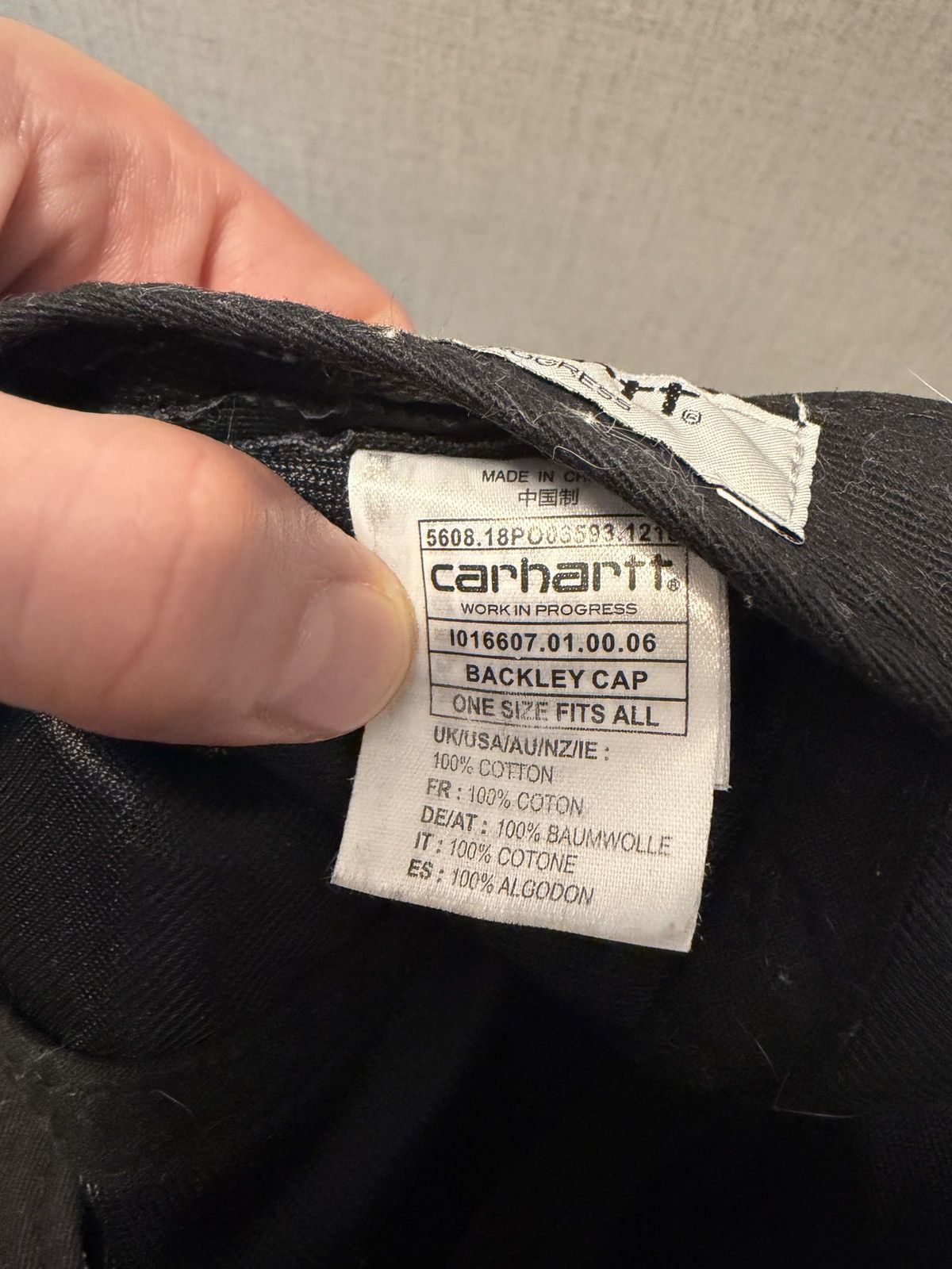 Carhartt Carhartt WIP Backley Cap Size ONE SIZE - 6 Thumbnail