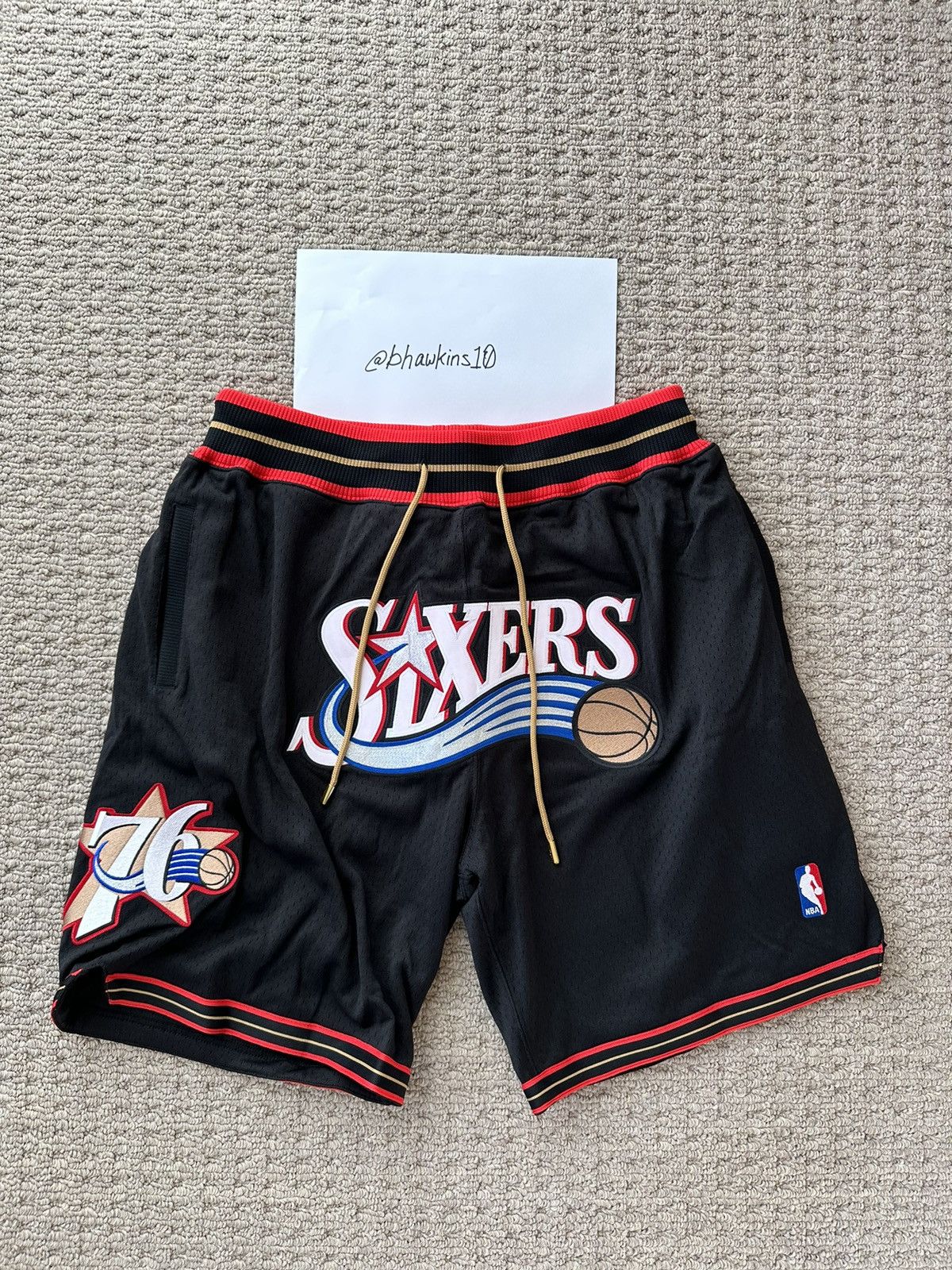 Just don sixers shorts shop